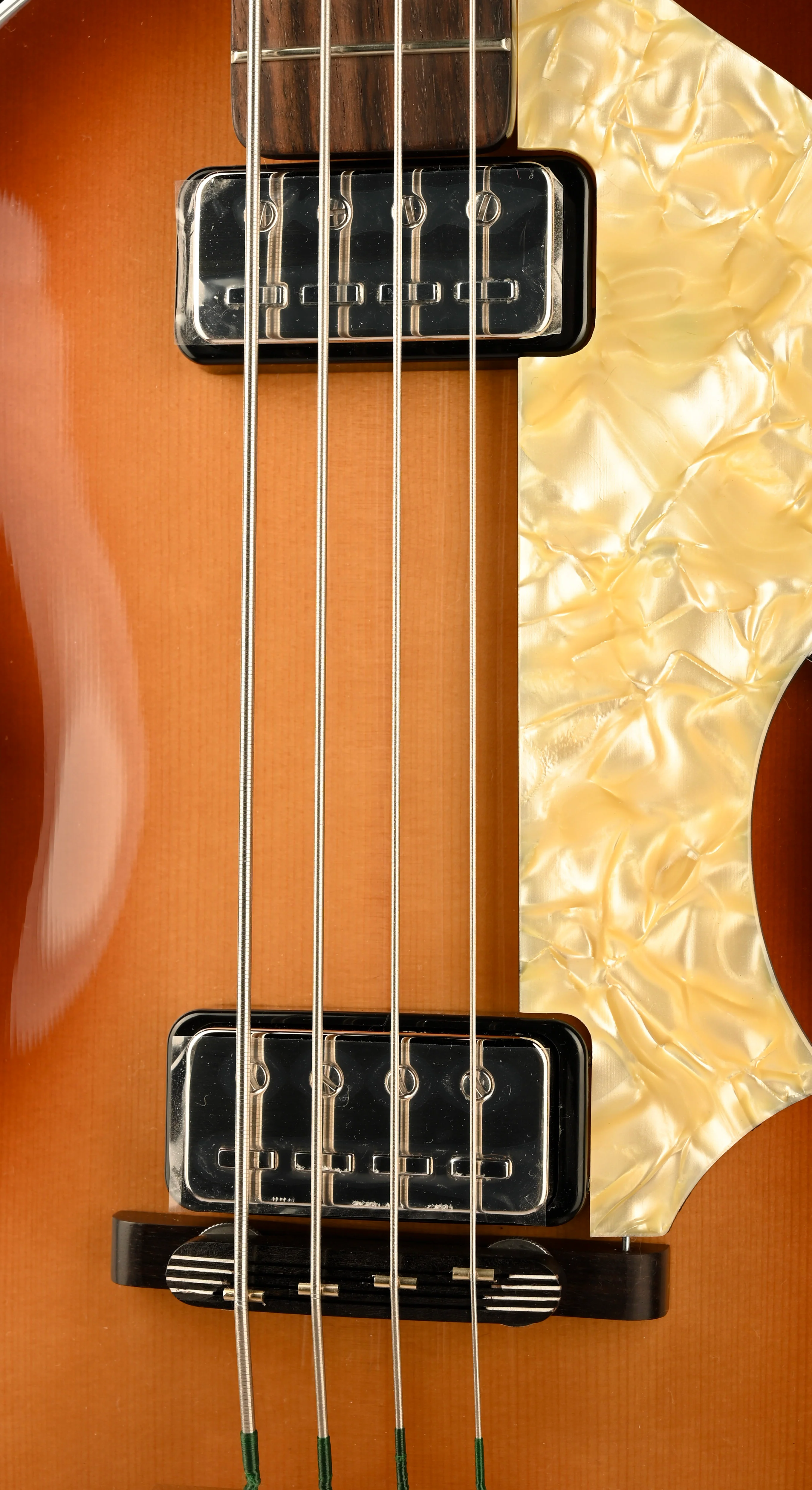 Hofner 1962 Reissue Violin Bass Sunburst with Vintage Case - H500/1-62-O - Image 7