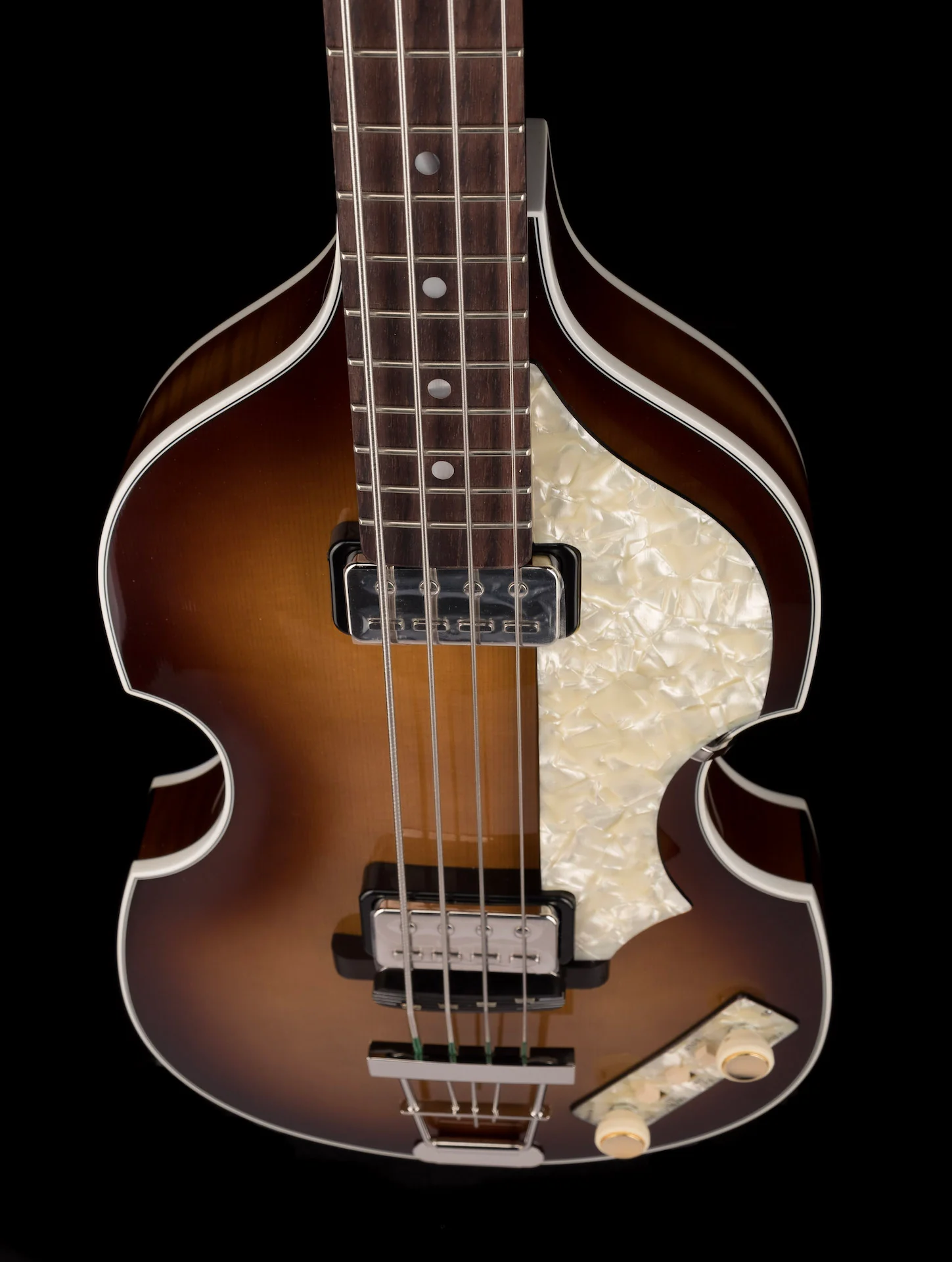Hofner 1962 Reissue Violin Bass Sunburst with Case H500/1-62-O - S/N X0920H116 - Image 4