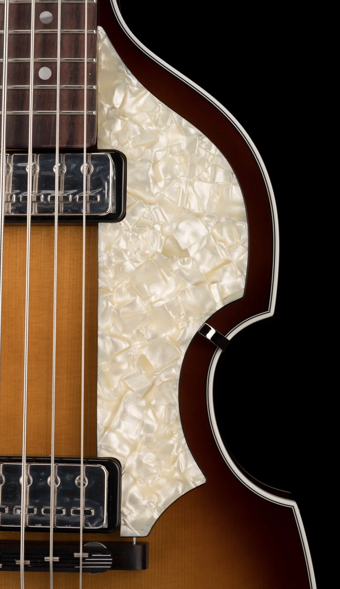Hofner 1962 Reissue Violin Bass Sunburst with Case H500/1-62-O - S/N X0920H116 - Image 9