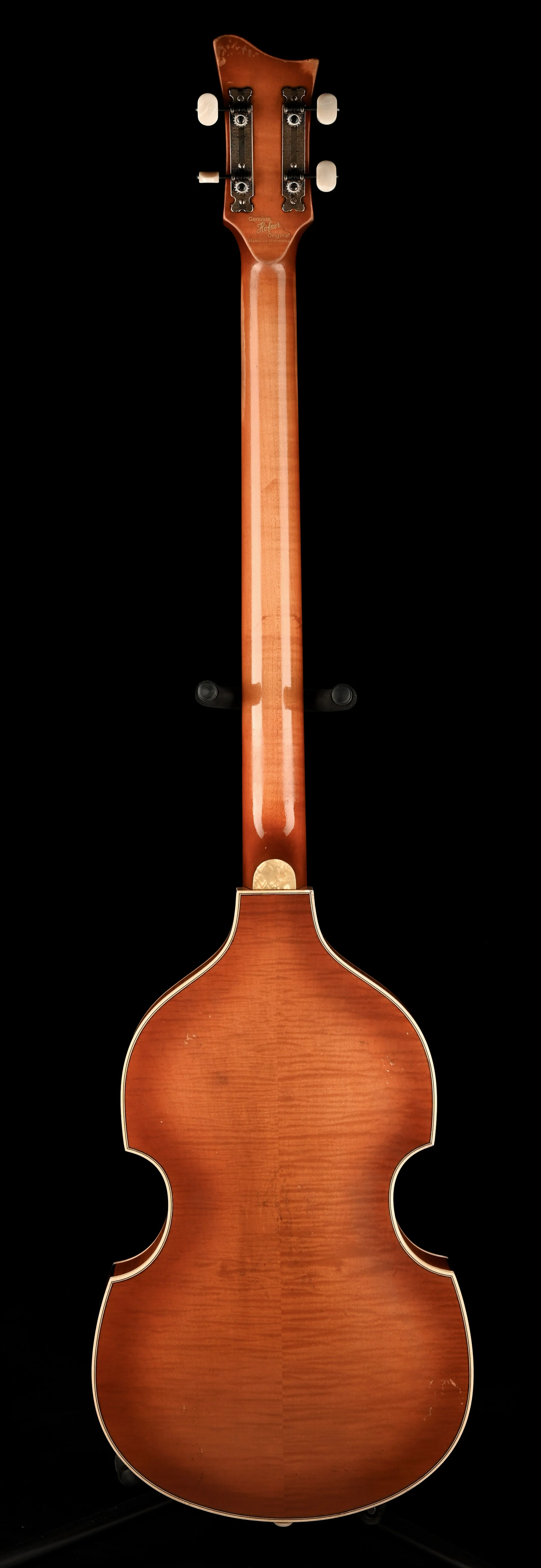 Hofner 1963 Reissue Violin Bass Vintage Aged Sunburst H500/1-63-RLC with Case - Image 15