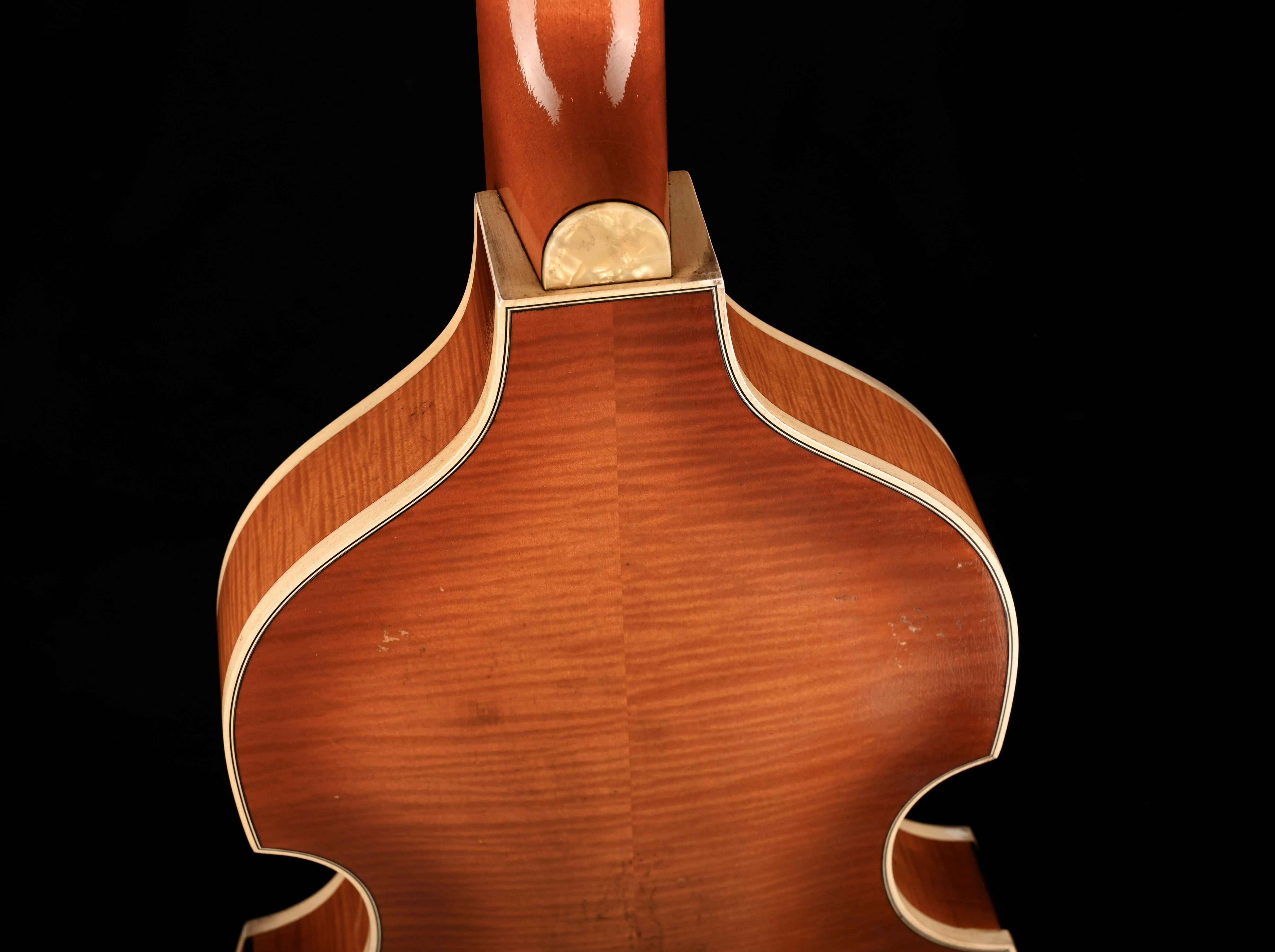 Hofner 1963 Reissue Violin Bass Vintage Aged Sunburst H500/1-63-RLC with Case - Image 16