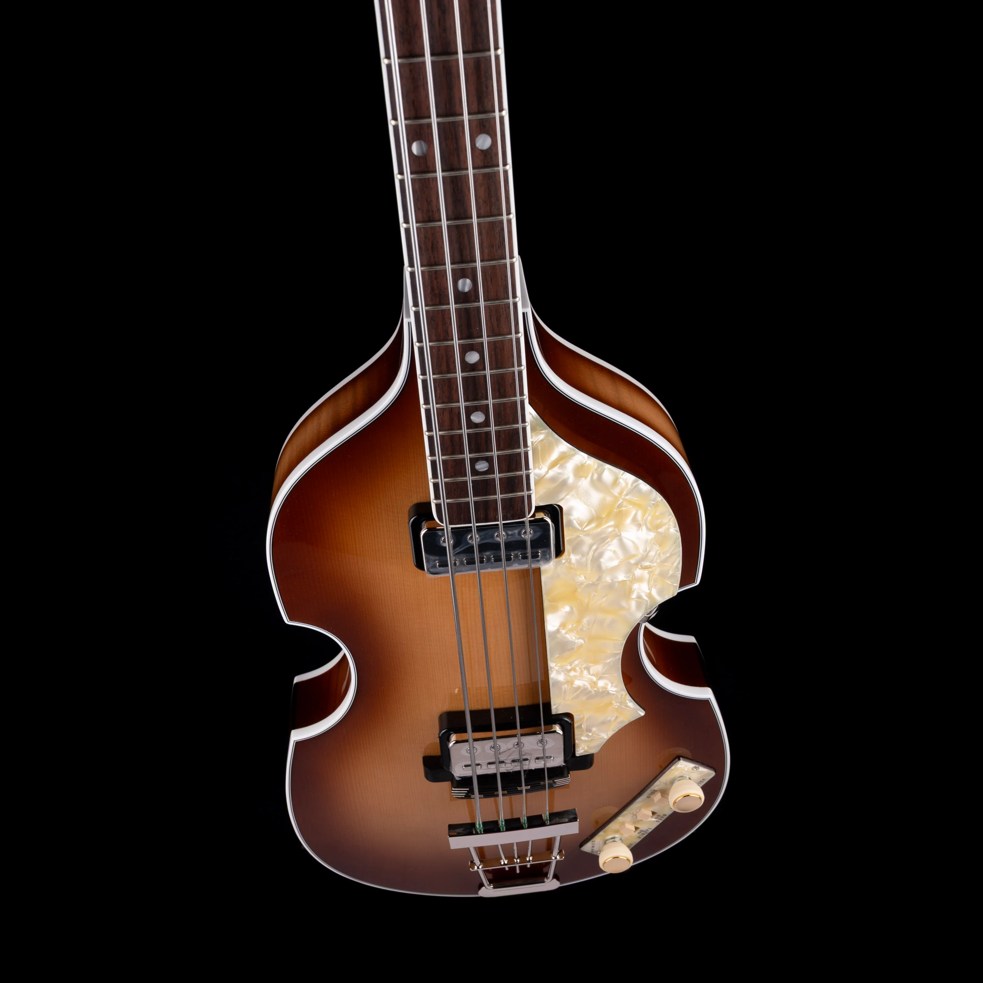 Hofner 1964 Reissue Violin Bass - Sunburst with Vintage Case - H500/1-64-O - Image 3