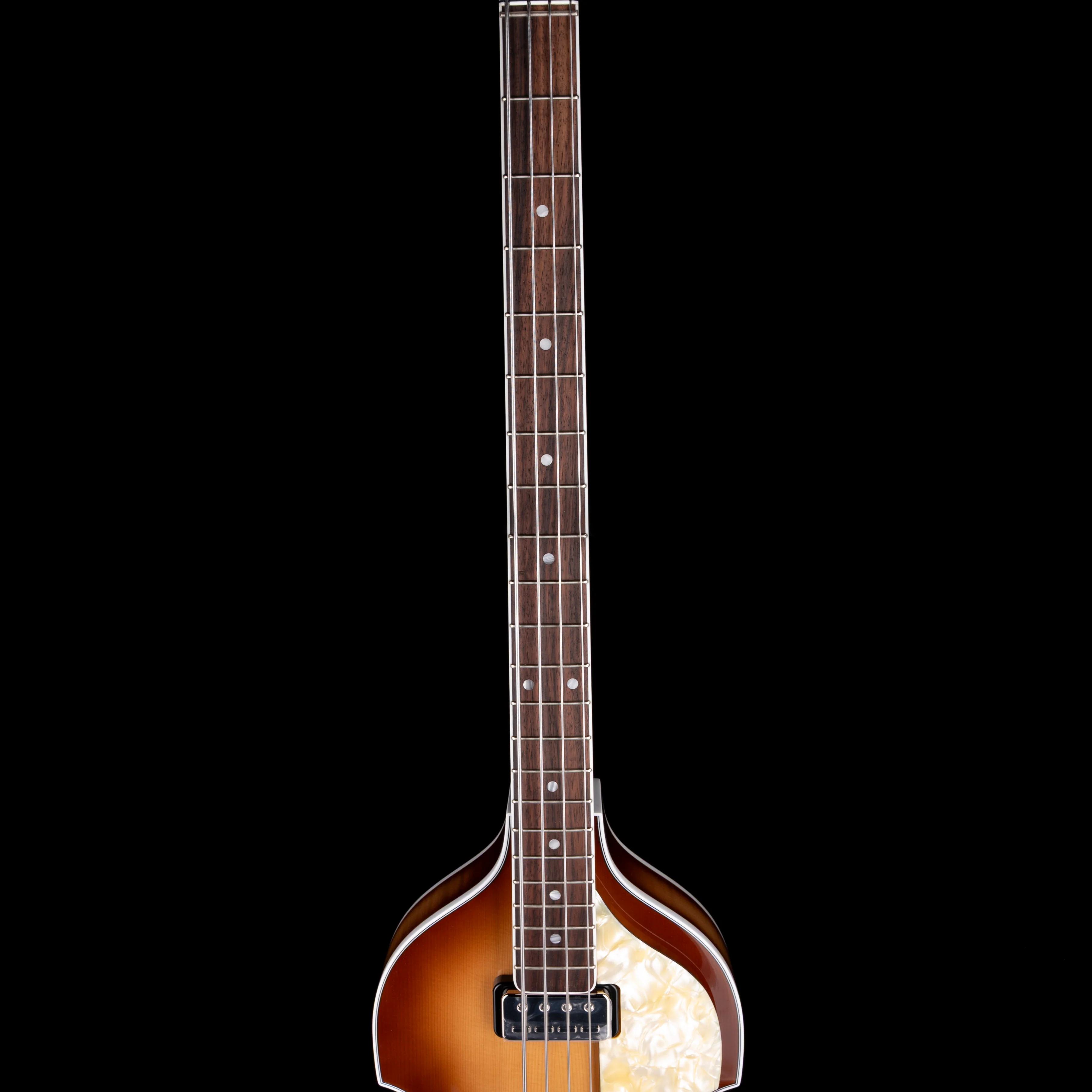 Hofner 1964 Reissue Violin Bass - Sunburst with Vintage Case - H500/1-64-O - Image 9