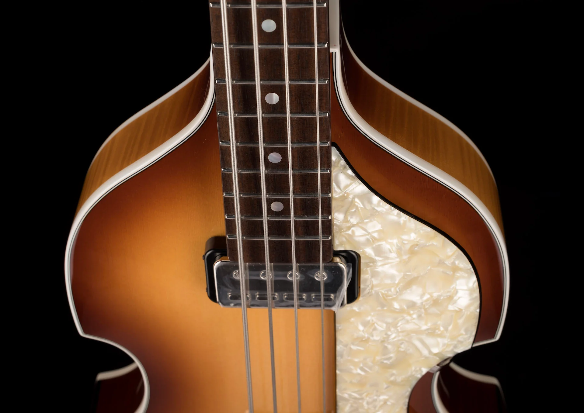 Hofner Artist Series 1963 Violin Bass H500/1-63-AR-O Sunburst wIth Case - Image 3