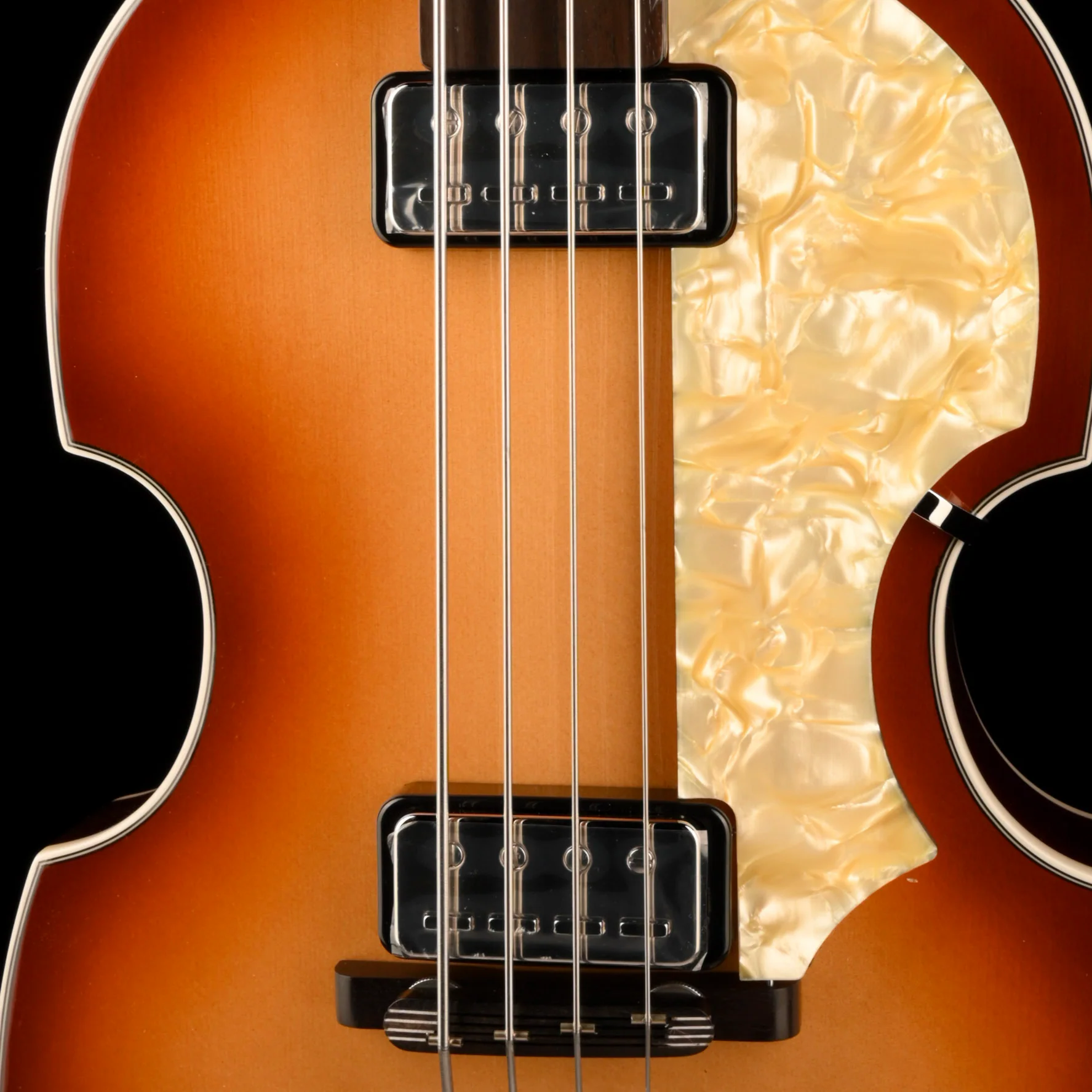 Hofner Artist Series 1963 Violin Bass H500/1-63-AR-O Sunburst with Case - Image 4