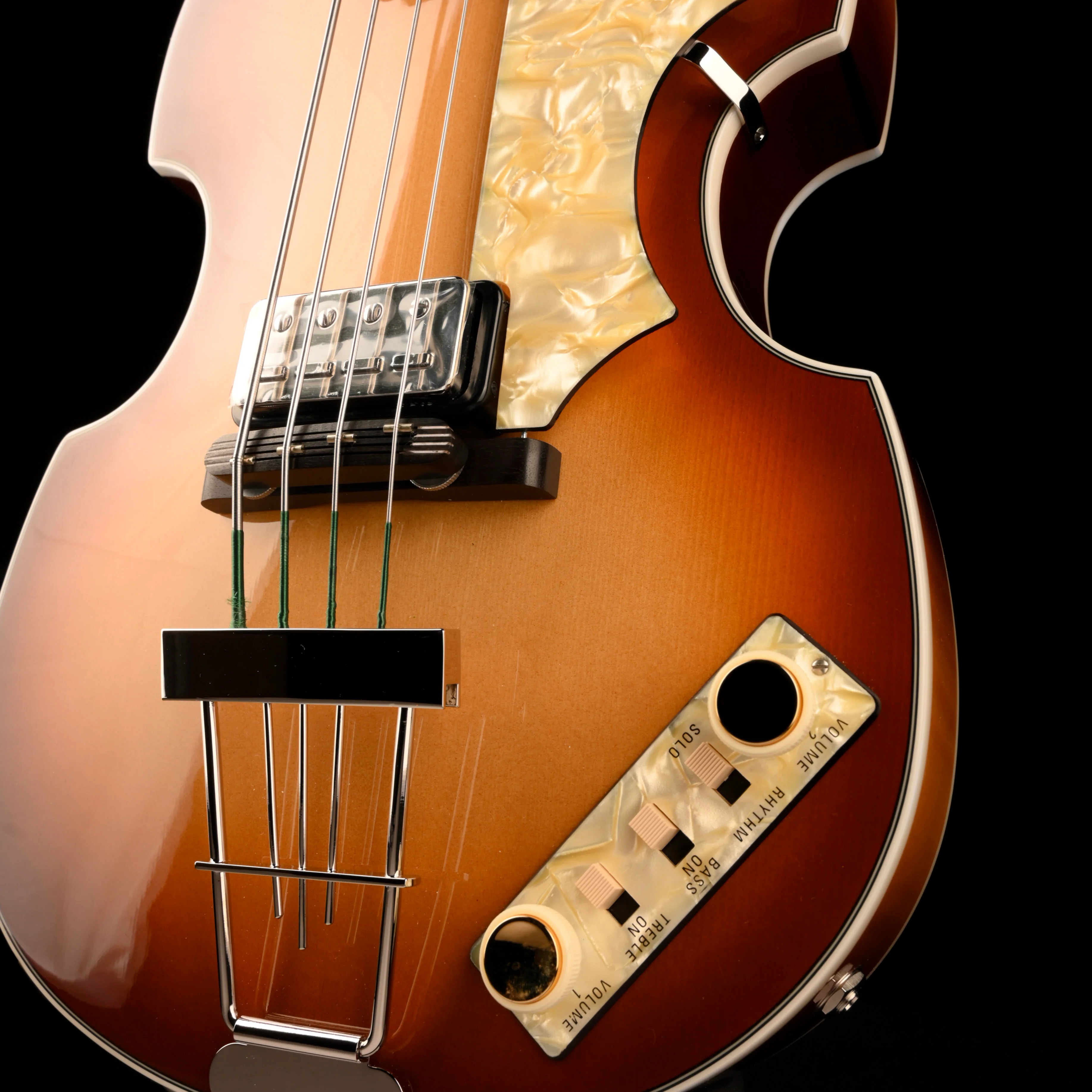 Hofner Artist Series 1963 Violin Bass H500/1-63-AR-O Sunburst with Case - Image 5