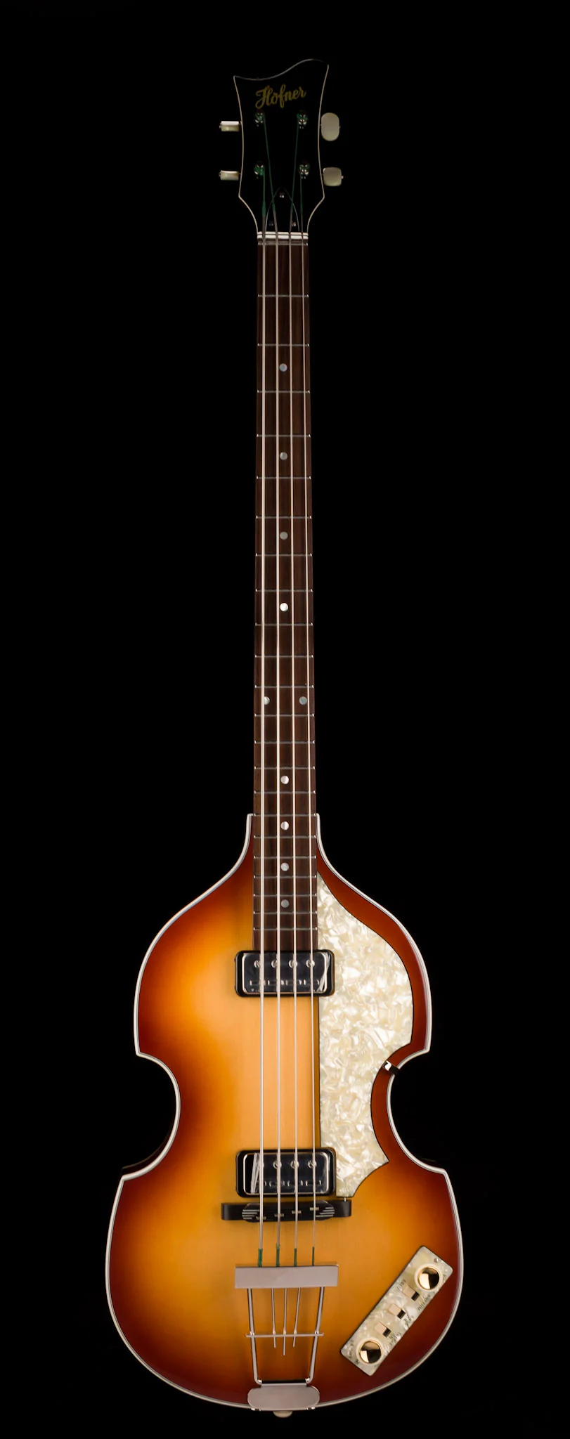 Hofner Artist Series 1963 Violin Bass H500/1-63-AR-O Sunburst with Case - Serial # Y0421H004 - Image 2