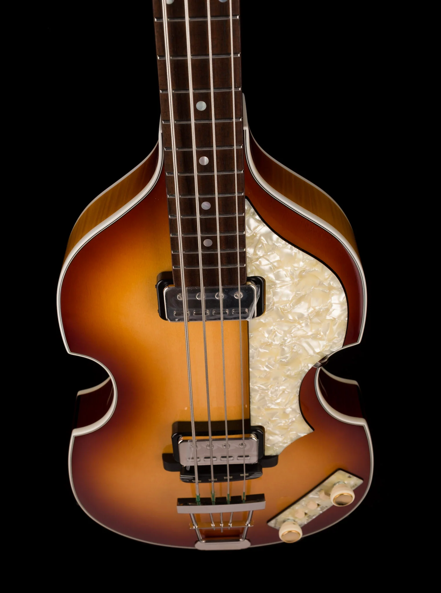 Hofner Artist Series 1963 Violin Bass H500/1-63-AR-O Sunburst with Case - Serial # Y0421H004 - Image 4