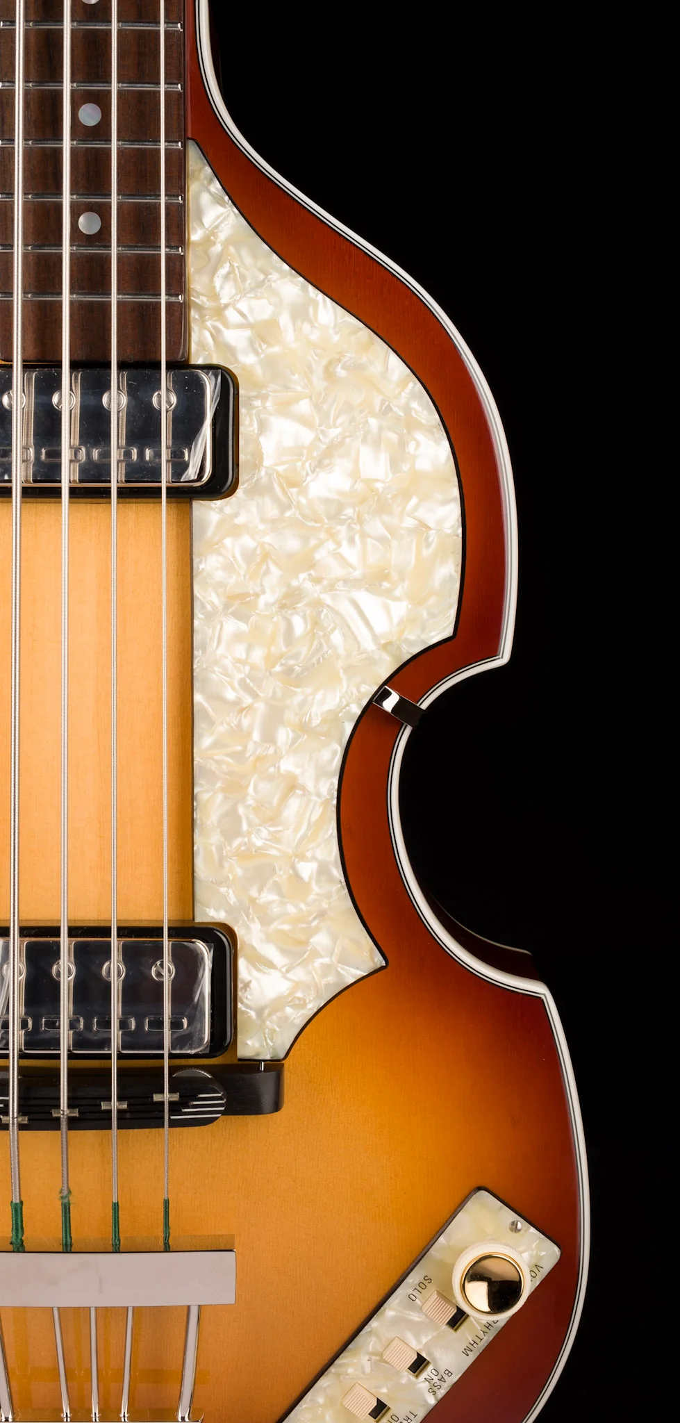 Hofner Artist Series 1963 Violin Bass H500/1-63-AR-O Sunburst with Case - Serial # Y0421H004 - Image 8