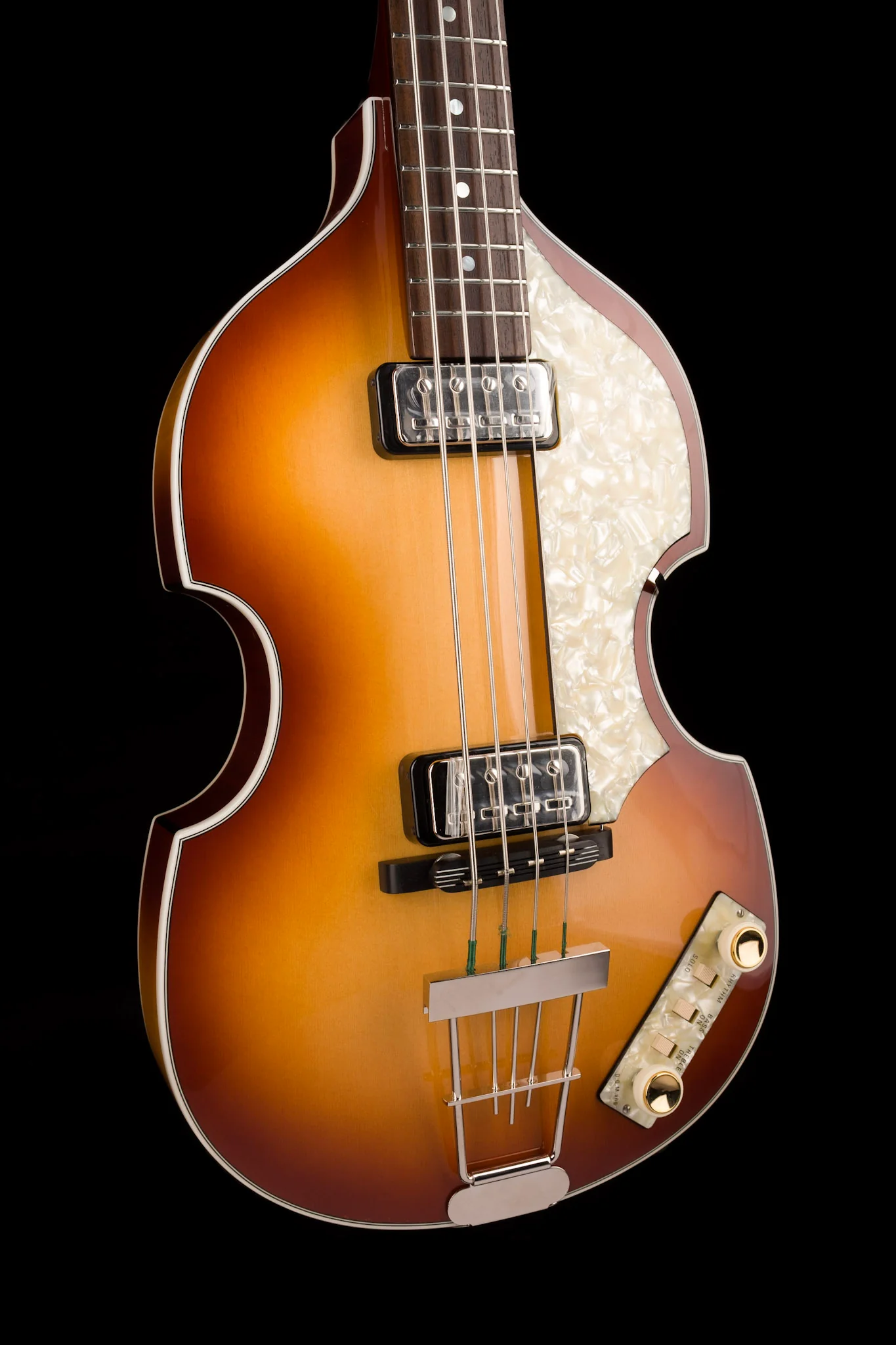 Hofner Artist Series 1963 Violin Bass H500/1-63-AR-O Sunburst with Case - Serial # Y0421H004 - Image 9