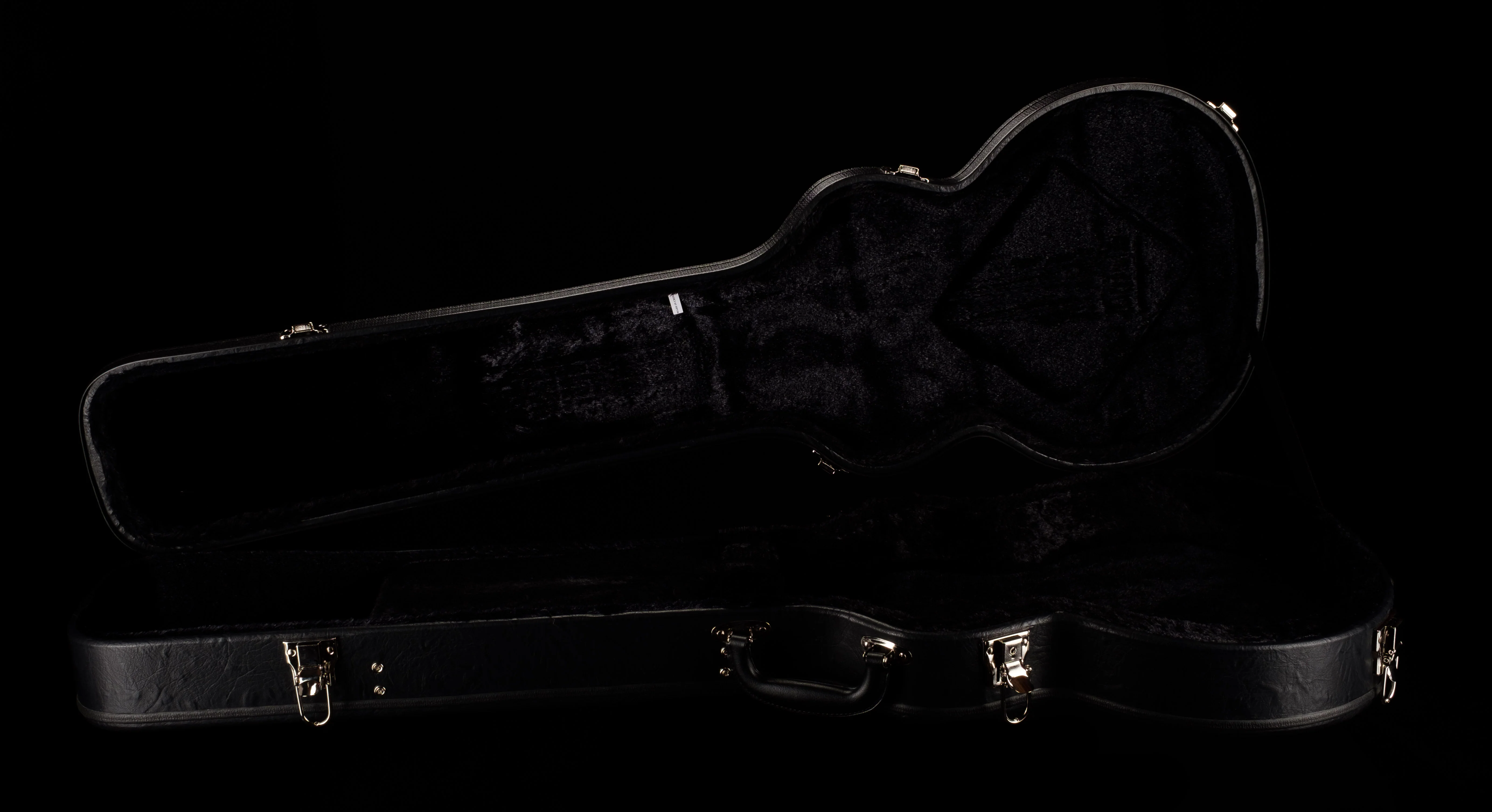 Hofner Club Bass Arched Top Wood Case Black CGC-CB - Image 2
