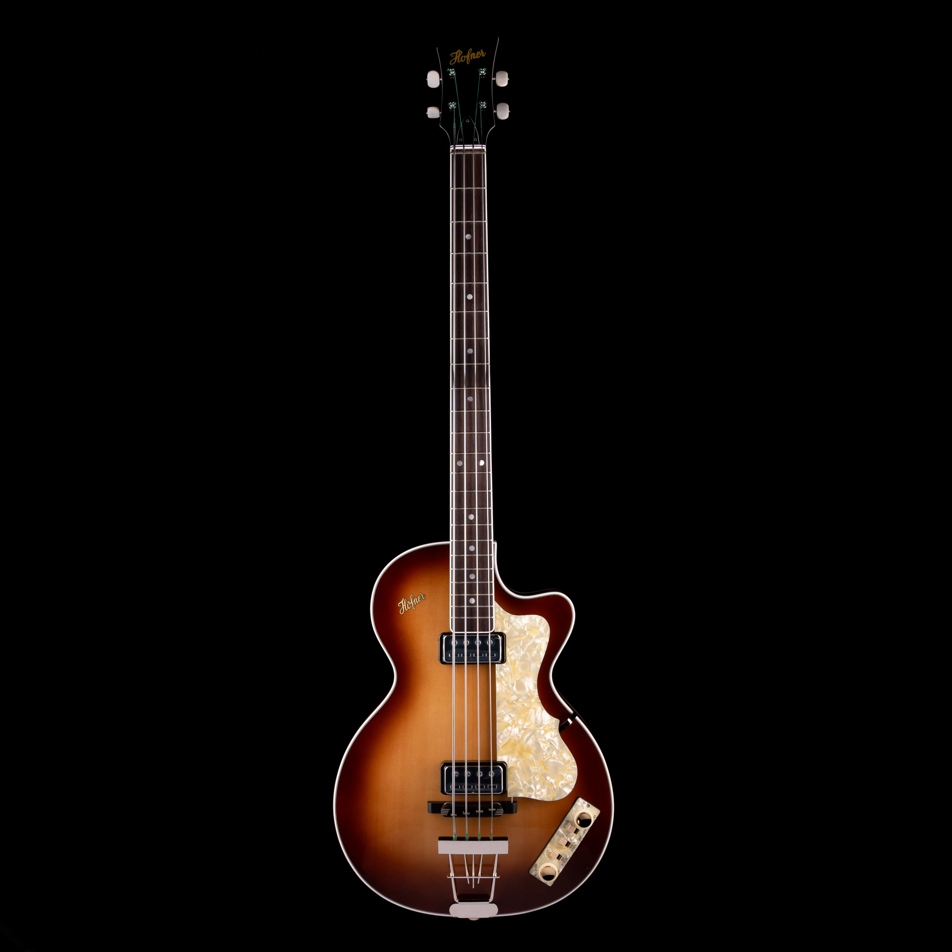 Hofner Club Bass Sunburst with Vintage Case - H500/2-O - Image 2