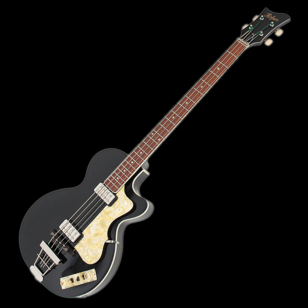 Hofner Contemporary Club Bass - Transparent Black - HCT-500/2-TBK-O - Image 3