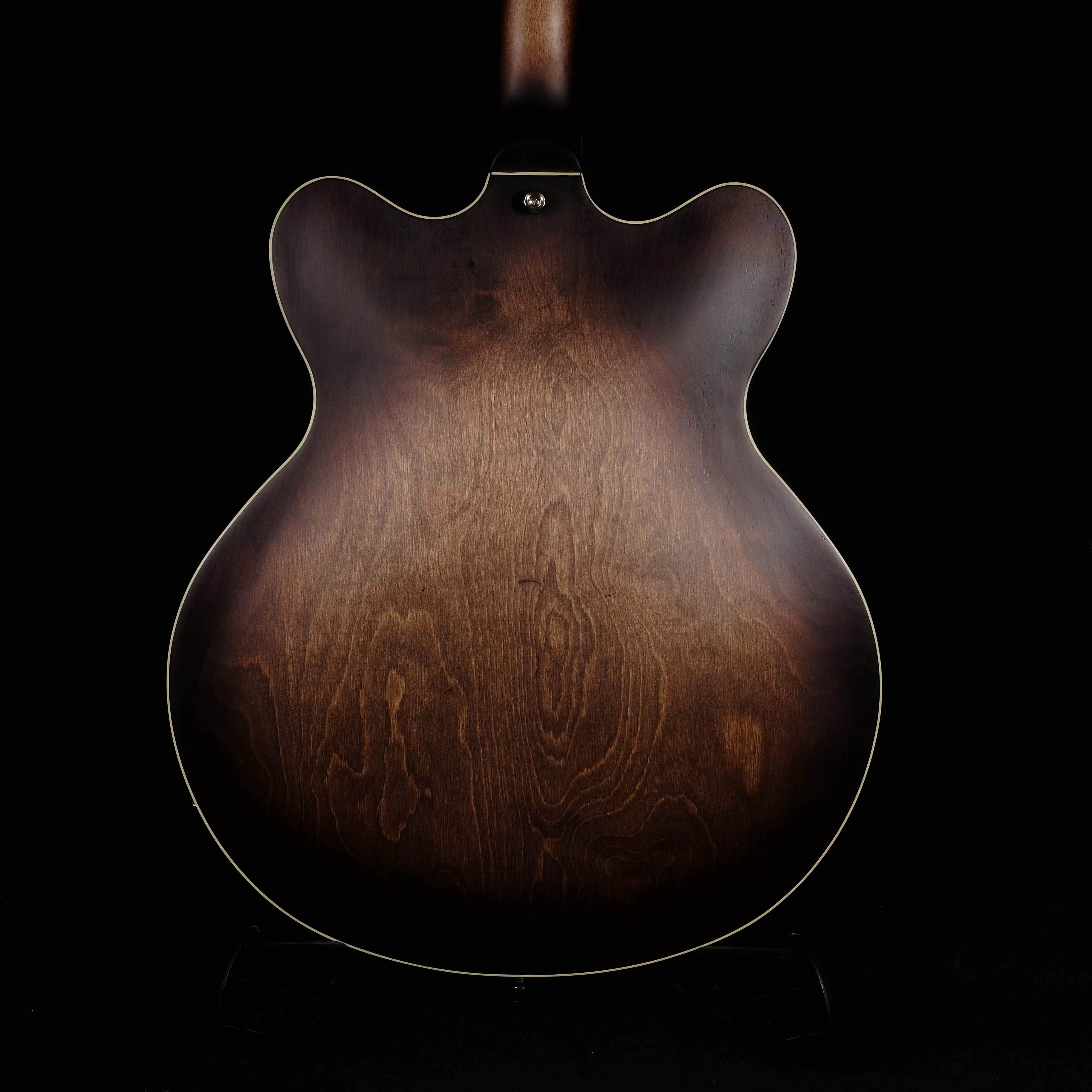 DISC - Hofner Contemporary Verythin Guitar Antique Burst with Case - HCT-VTH-ANB-O - Image 8