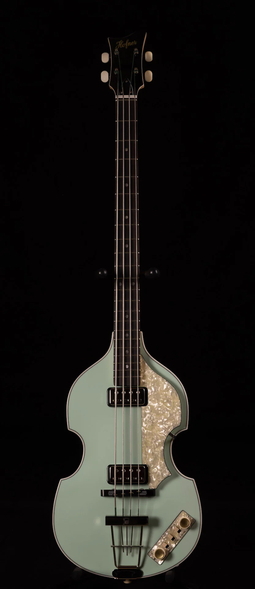 Hofner H500/1-62-O '62 Reissue Violin Bass Limited Run One Off Seafoam Green Finish - Image 2
