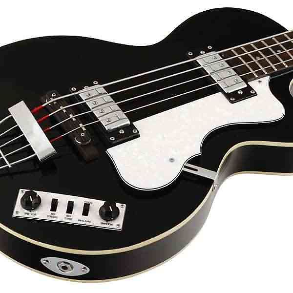 Hofner Ignition Club Bass - Trans Black - HI-CB-BK-O - Image 4