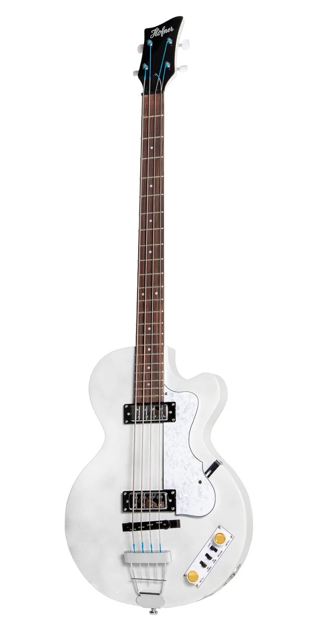 Hofner Ignition Pro Club Bass HOF-HI-CB-PE-PW Pearl White - Image 2