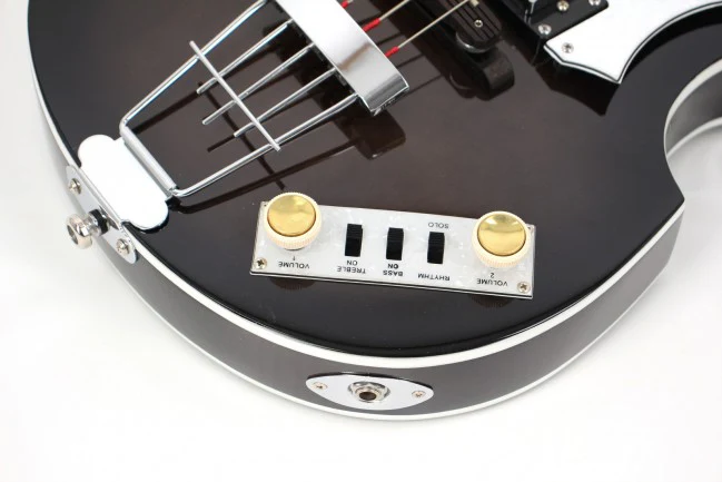 Hofner Ignition Violin Bass - Black - HI-BB-BK-O - Image 7