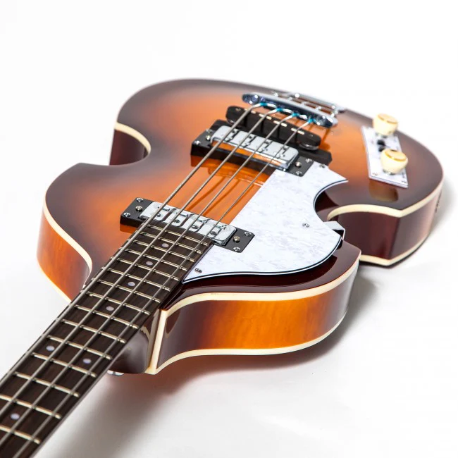 Hofner Ignition Violin Bass - Left-Handed Sunburst - HI-BB-L-SB-O - Image 6