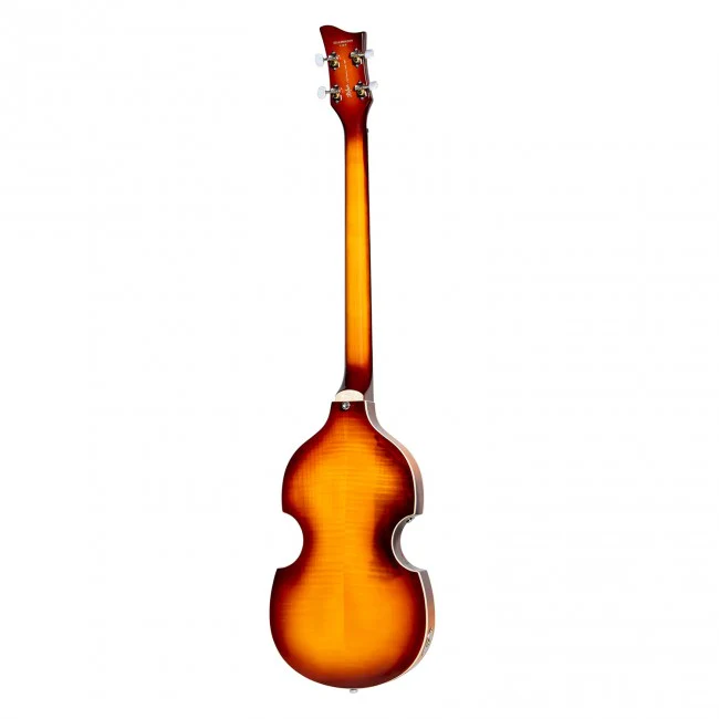 Hofner Ignition Violin Bass - Left-Handed Sunburst - HI-BB-L-SB-O - Image 8