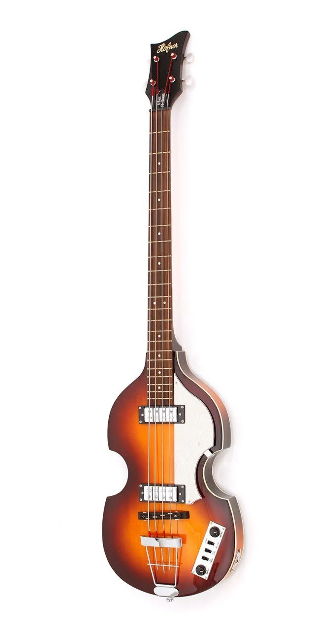 Hofner Ignition Violin Bass Sunburst - HI-BB-SB-O - Image 3