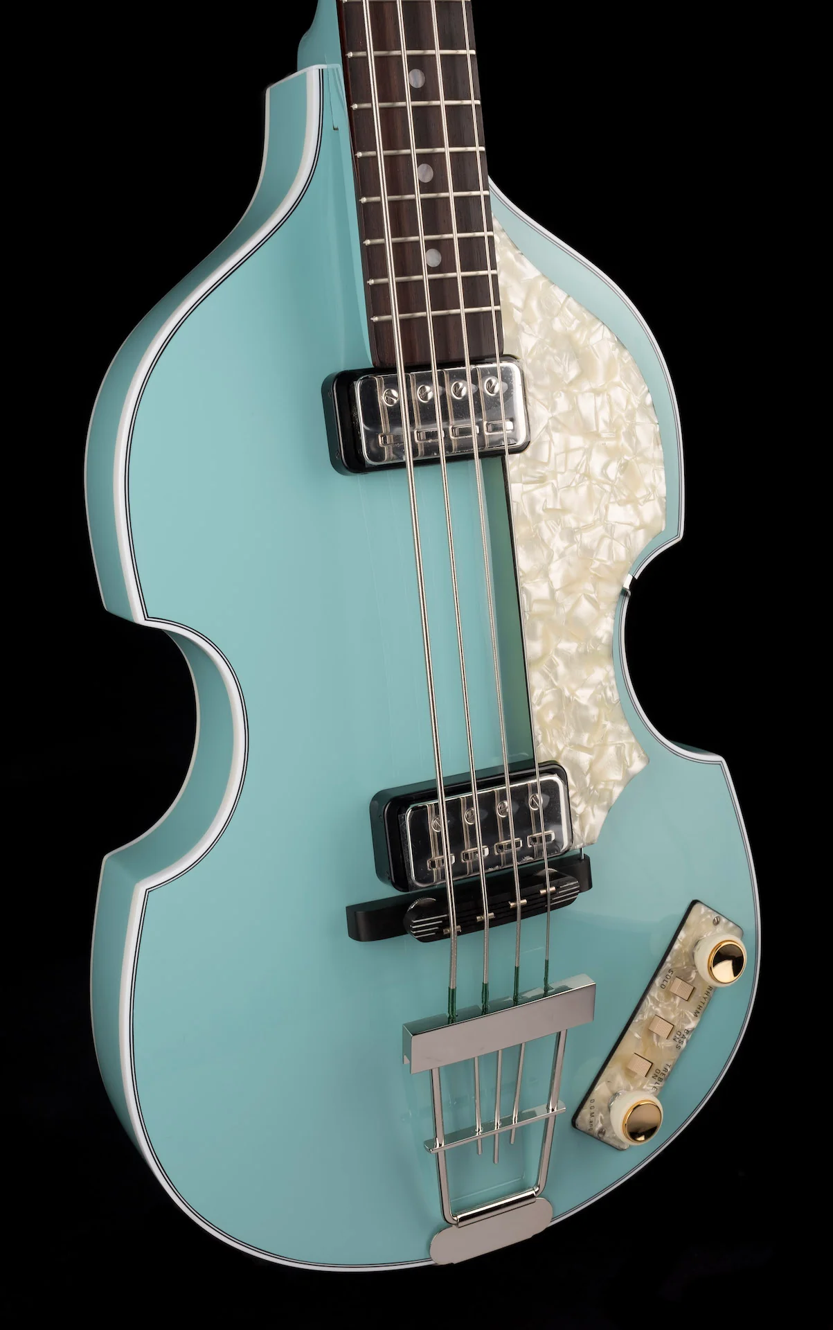 Hofner Limited Edition Light Green 1962 Violin Bass HOF-H500/1-62-LG-O with Case - Image 10