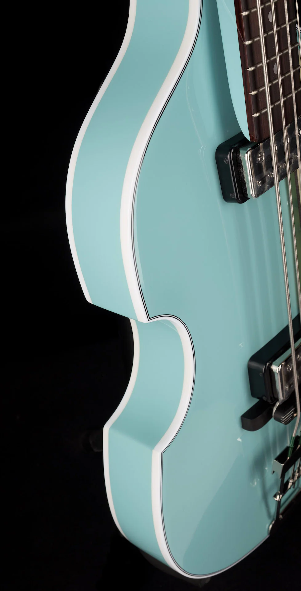 Hofner Limited Edition Light Green 1962 Violin Bass HOF-H500/1-62-LG-O with Case - Image 12