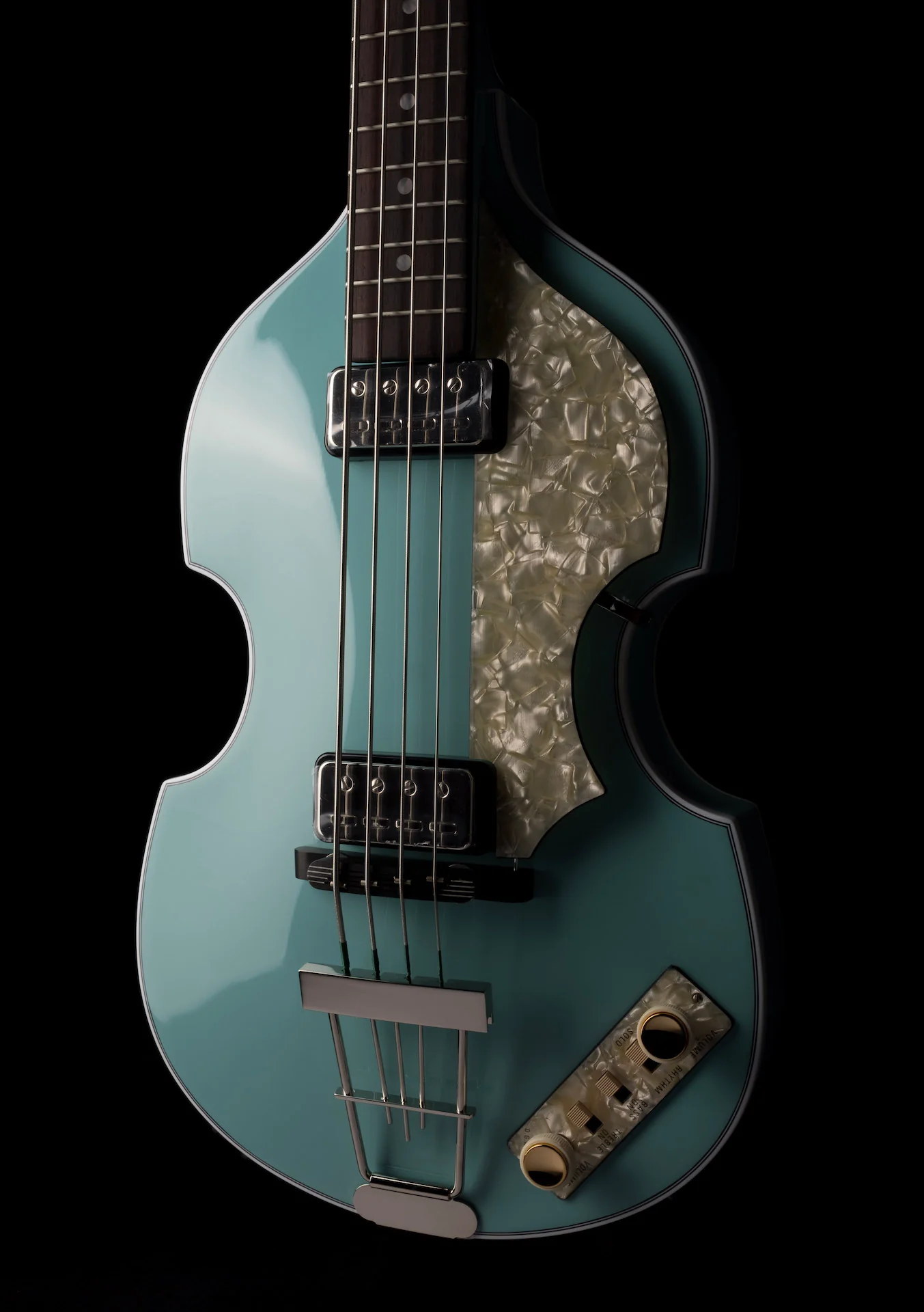 Hofner Limited Edition Light Green 1962 Violin Bass HOF-H500/1-62-LG-O with Case - Image 13