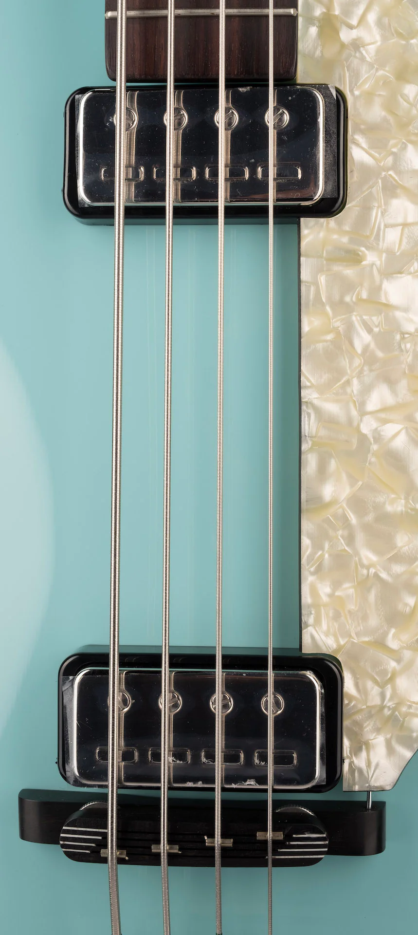 Hofner Limited Edition Light Green 1962 Violin Bass HOF-H500/1-62-LG-O with Case - Image 7