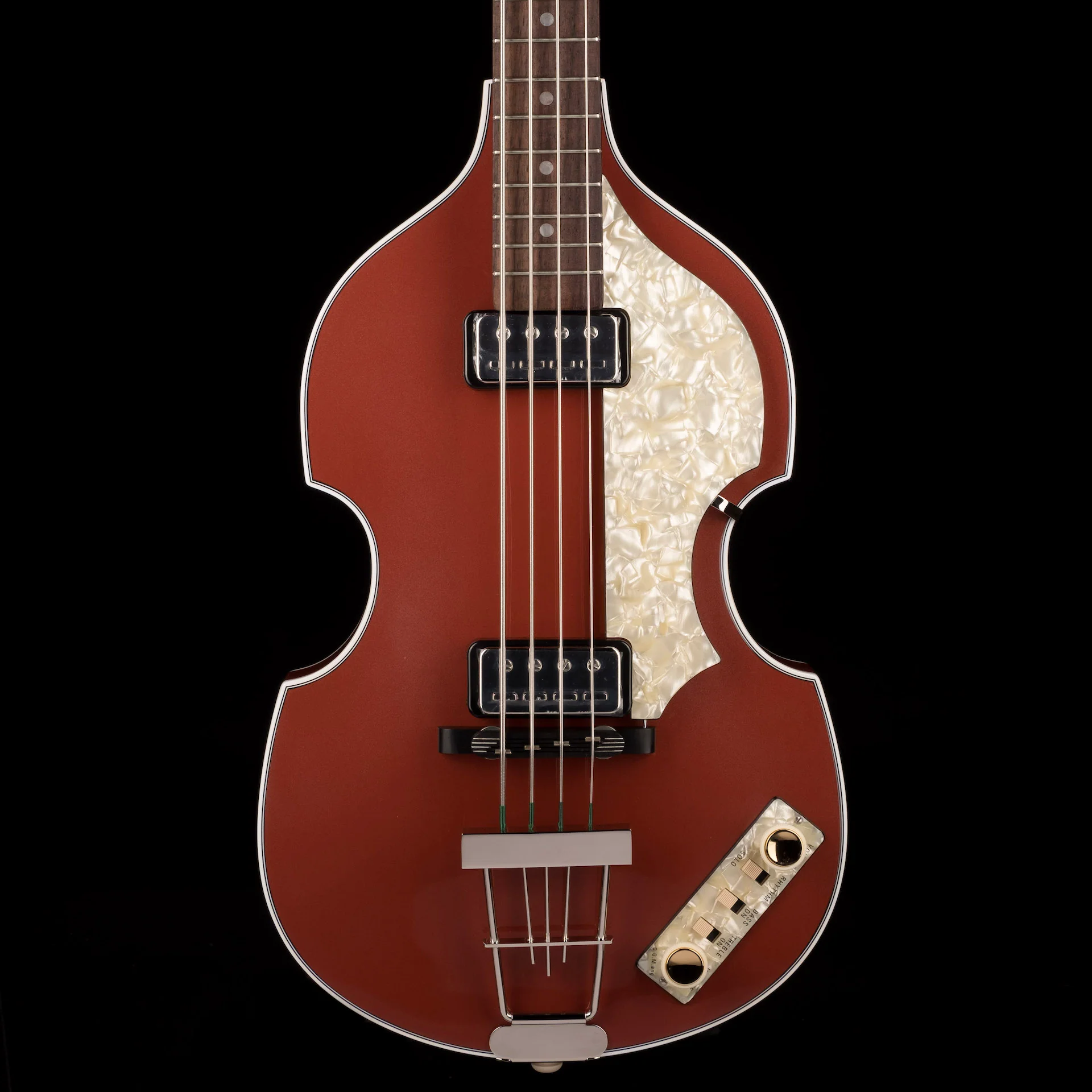 Hofner Limited Edition Pearl Copper 62 Violin Bass HOF-H500/1-62-PC-O With Case