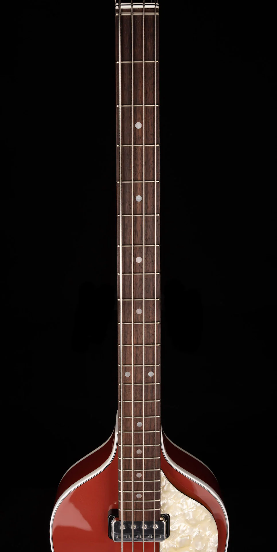 Hofner Limited Edition Pearl Copper 62 Violin Bass HOF-H500/1-62-PC-O With Case - Image 14