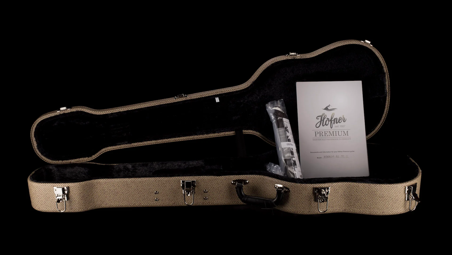 Hofner Limited Edition Pearl Copper 62 Violin Bass HOF-H500/1-62-PC-O With Case - Image 22