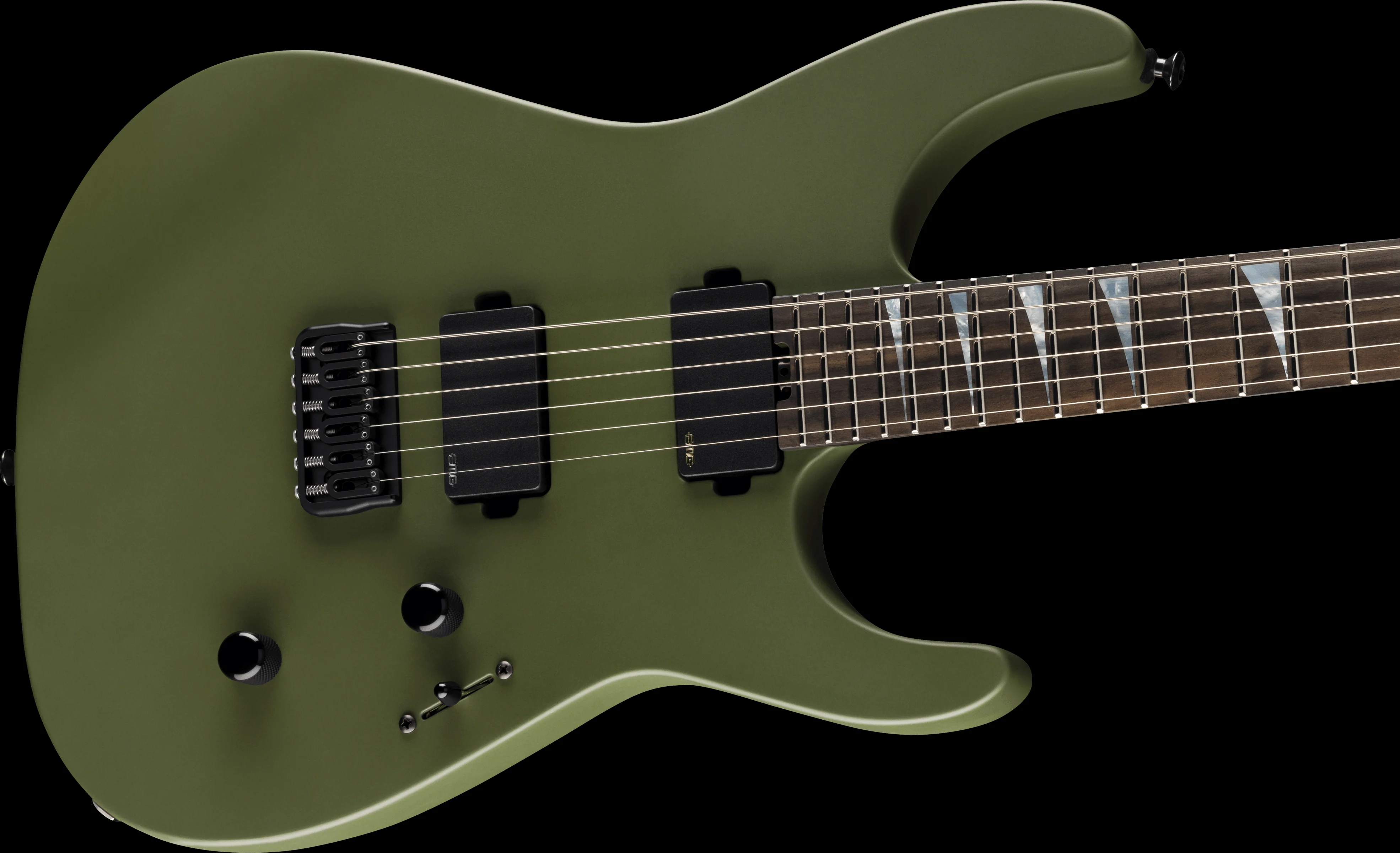 Jackson American Series Soloist SL2 HT Matte Army Drab With Case - Image 3