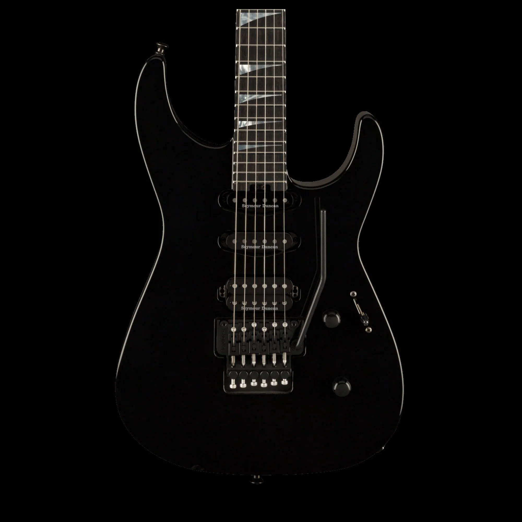 Jackson American Series Soloist SL3 Gloss Black With Case - Serial # JAS2252222 - Demo