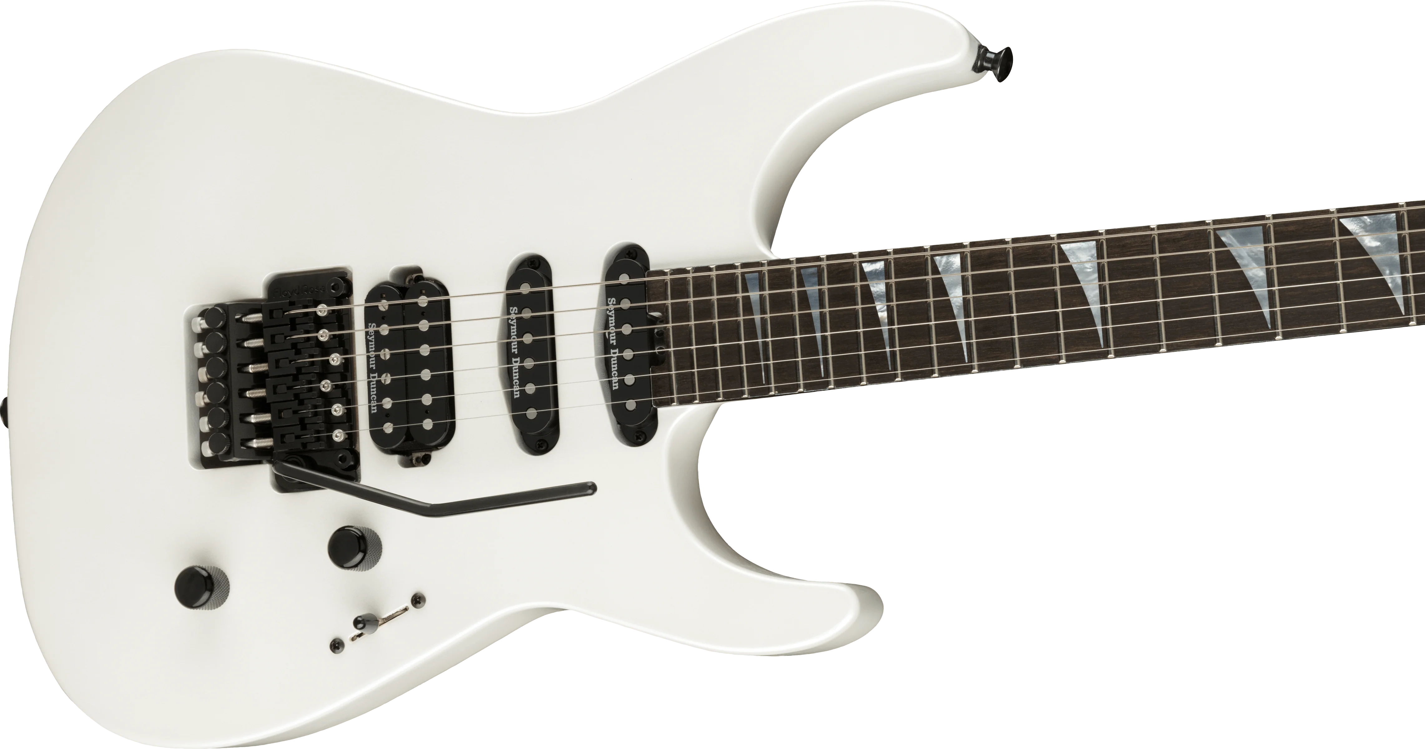 Jackson American Series Soloist SL3 Ebony Fingerboard Platinum Pearl With Case - Image 4