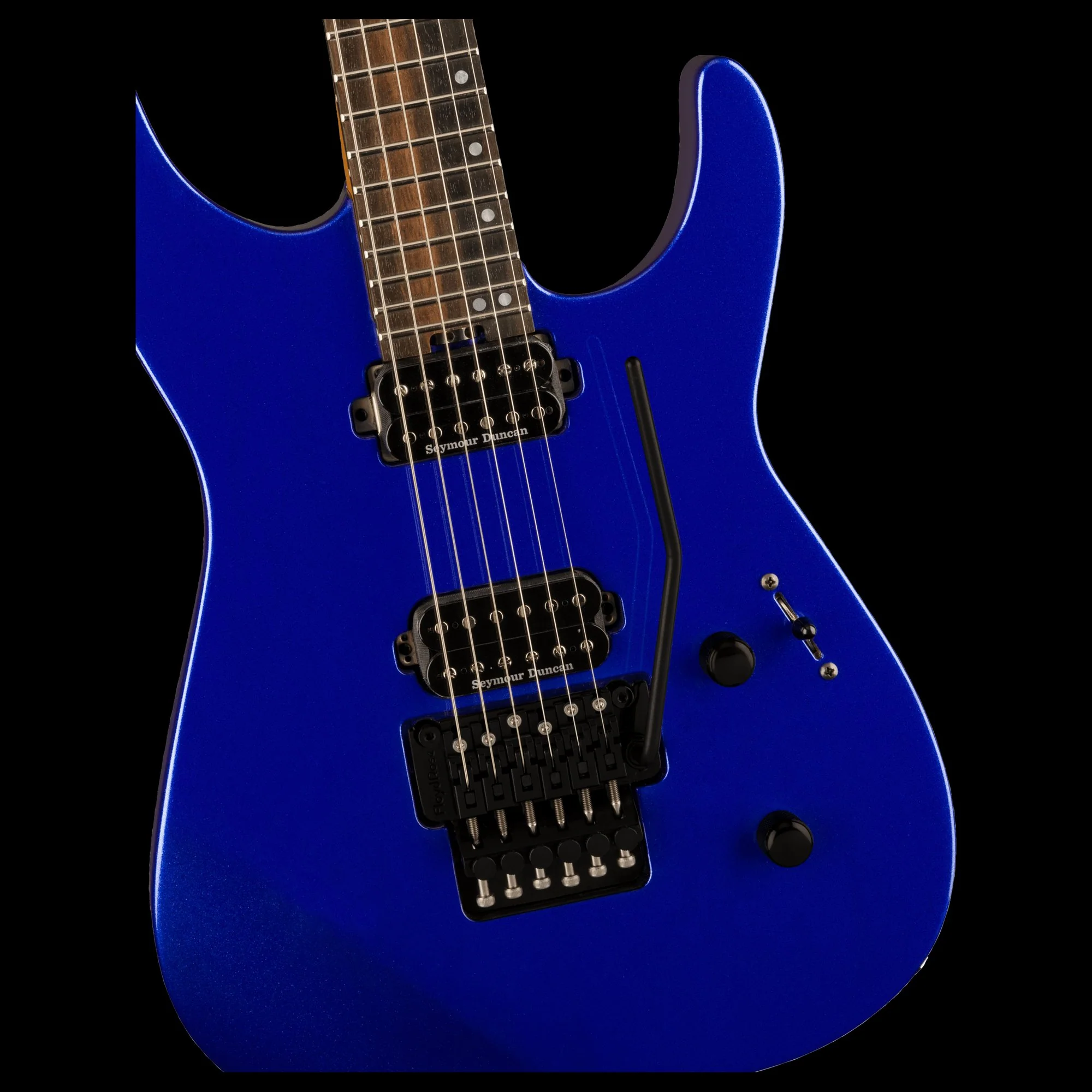 Jackson American Series Virtuoso Mystic Blue with Case - Serial # JAS230127 - Image 3