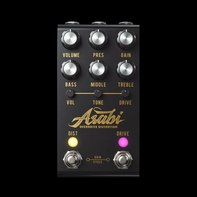 Jackson Audio Asabi Overdrive Distortion Guitar Effect Pedal