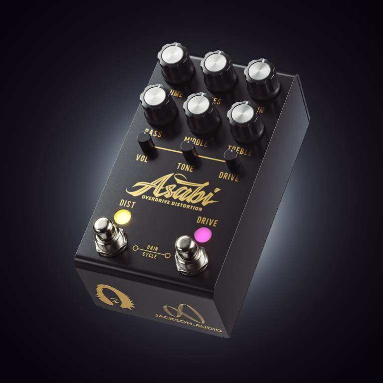Jackson Audio Asabi Overdrive Distortion Guitar Effect Pedal - Image 2