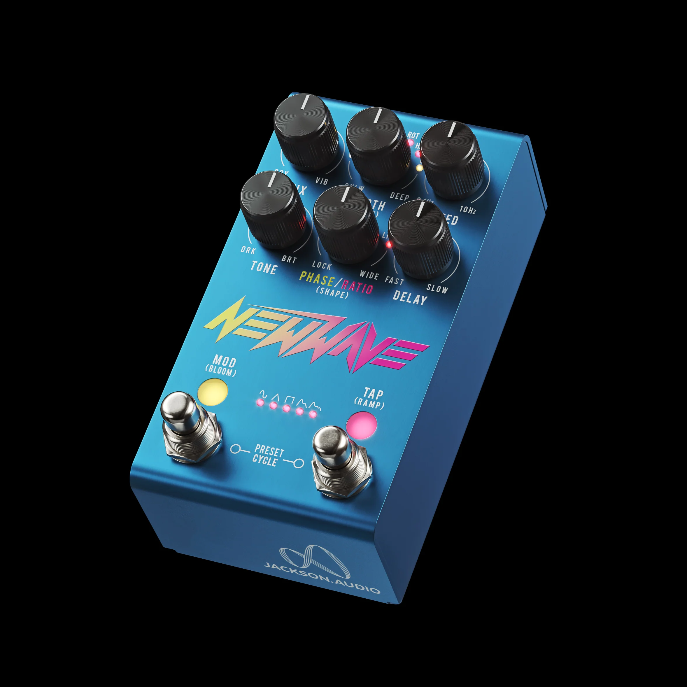 Jackson Audio New Wave Stereo Analog Chorus/Vibrato Pedal - Image 2
