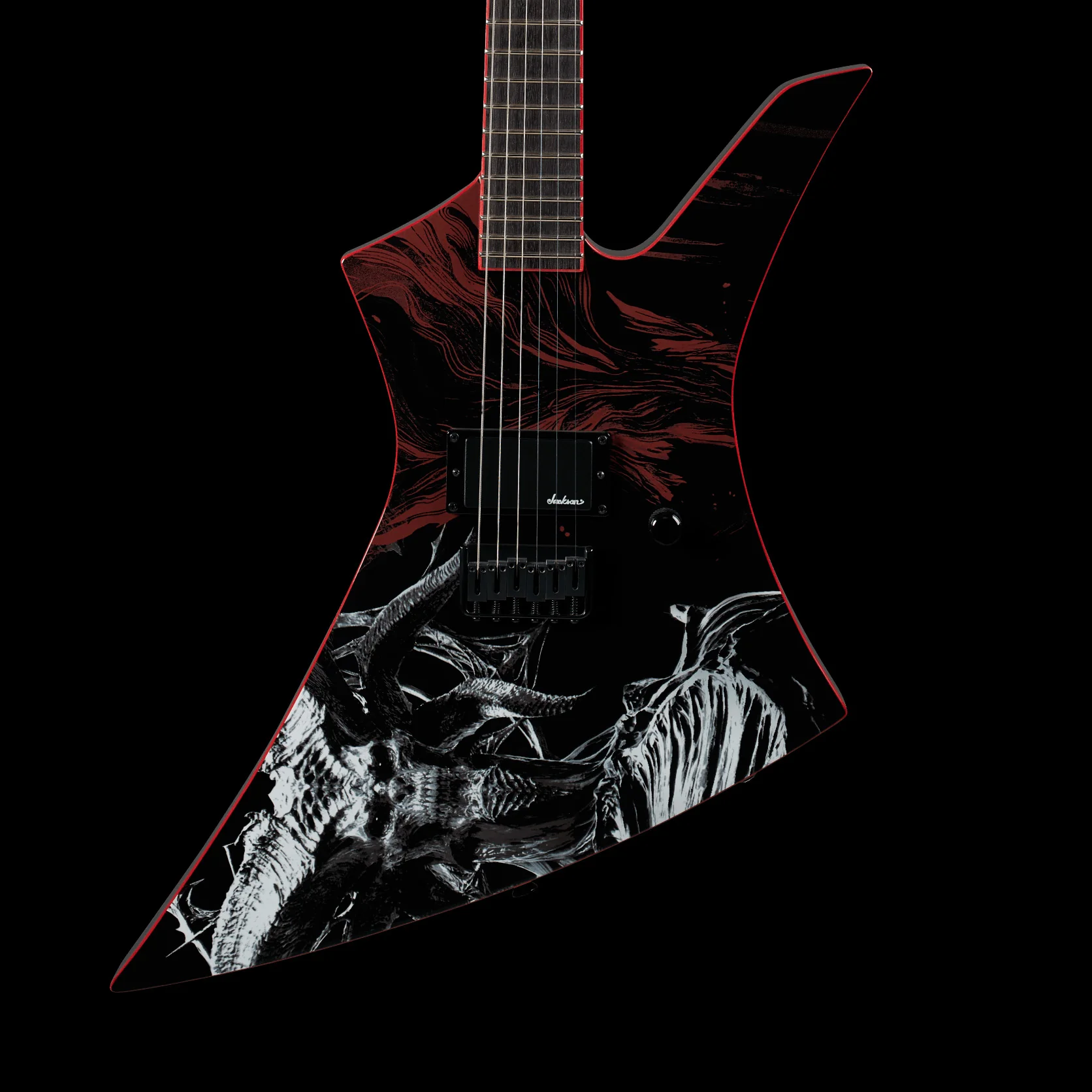 Jackson Limited Edition X Series Kelly Diablo IV Lord of Hatred with Gig Bag