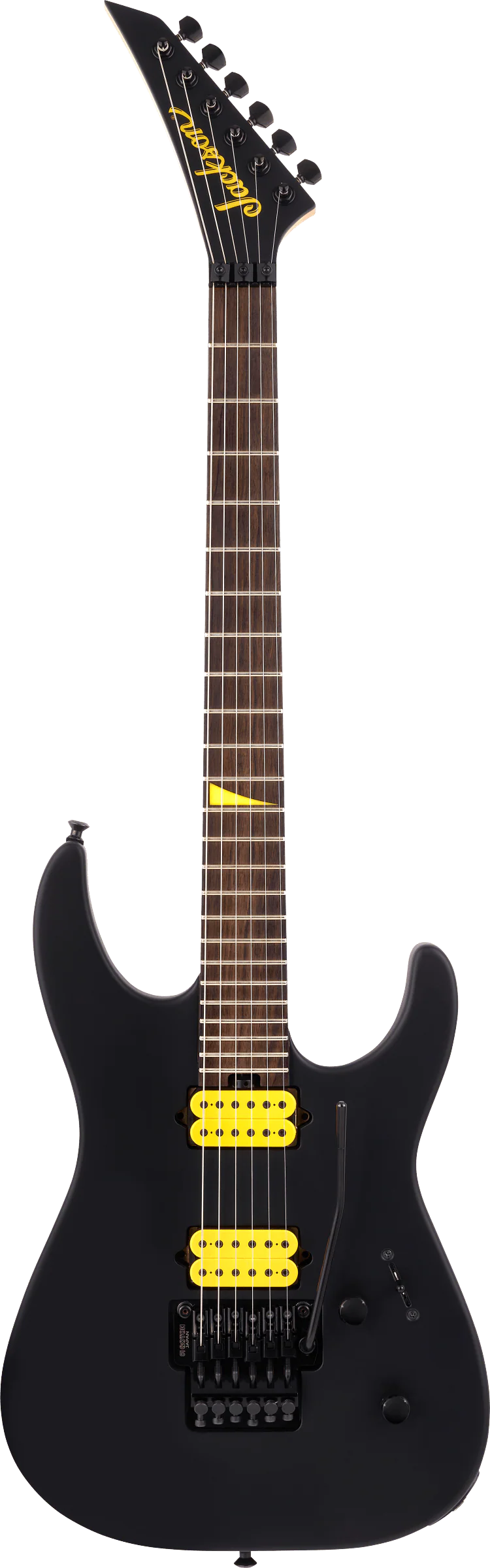 Jackson MJ Series Dinky DKR Ebony Fingerboard Satin Black - Image 2