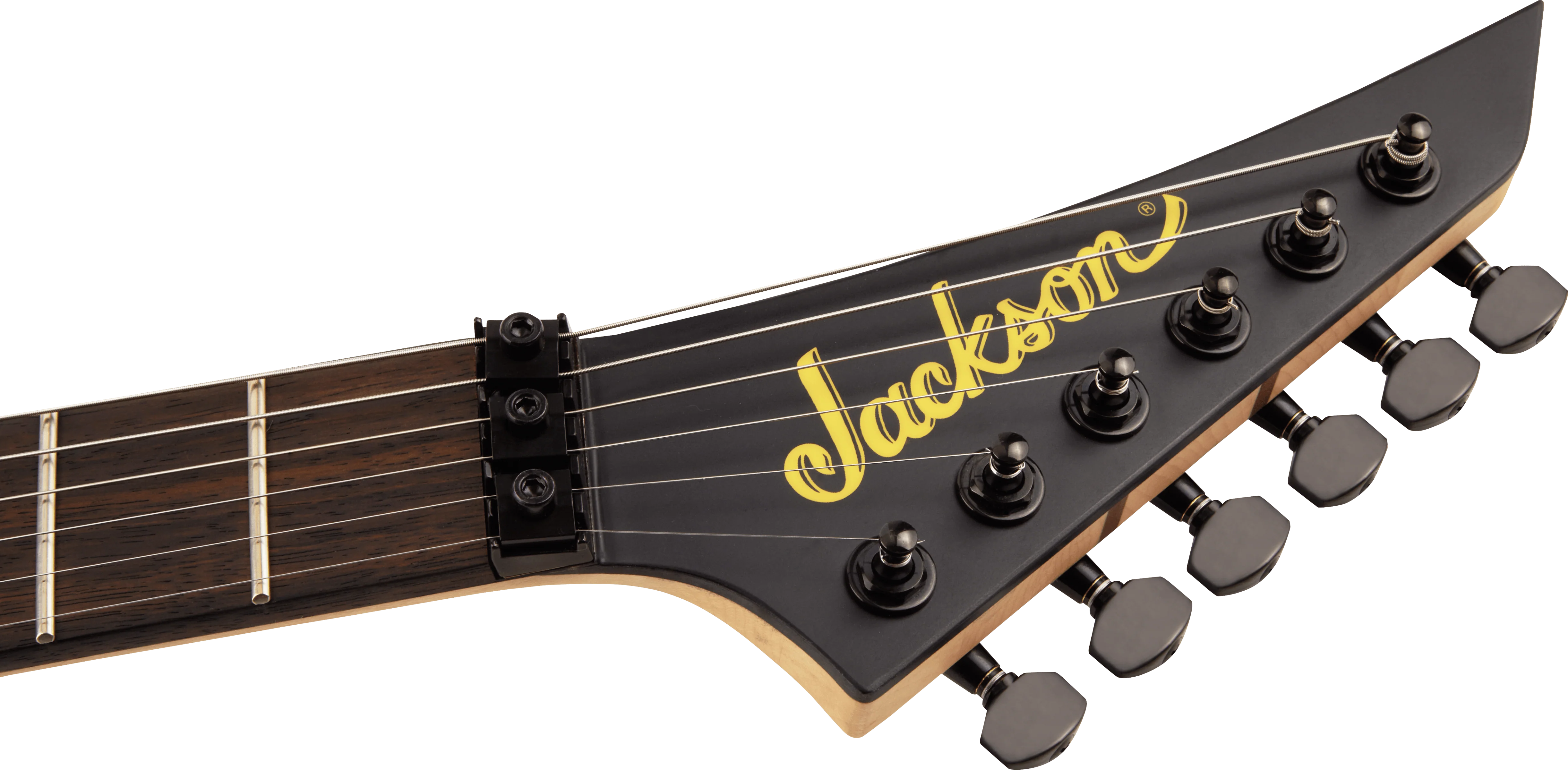 Jackson MJ Series Dinky DKR Ebony Fingerboard Satin Black - Image 8
