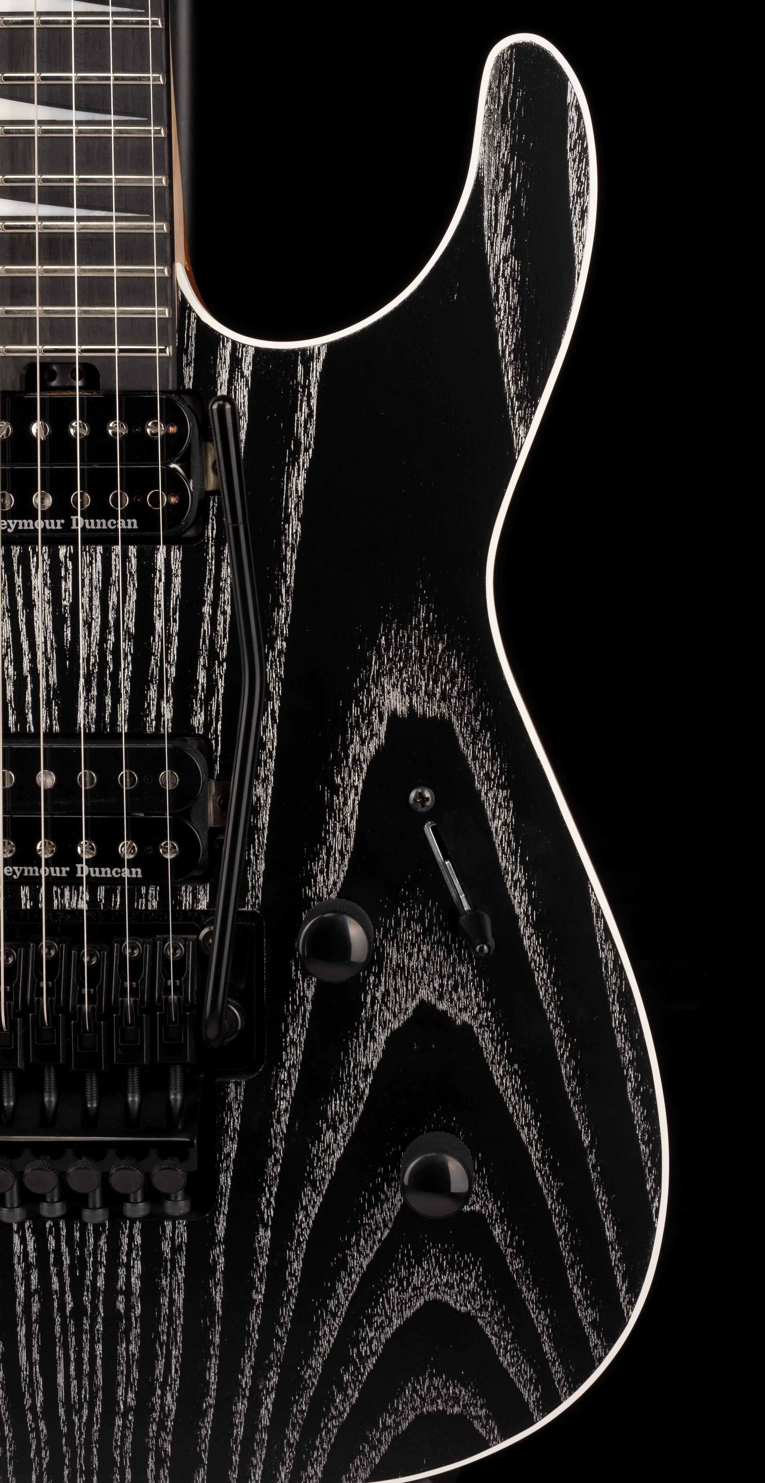 Jackson MJ Series Dinky DKRA Ebony Fingerboard Matte Black Ash - Image 11