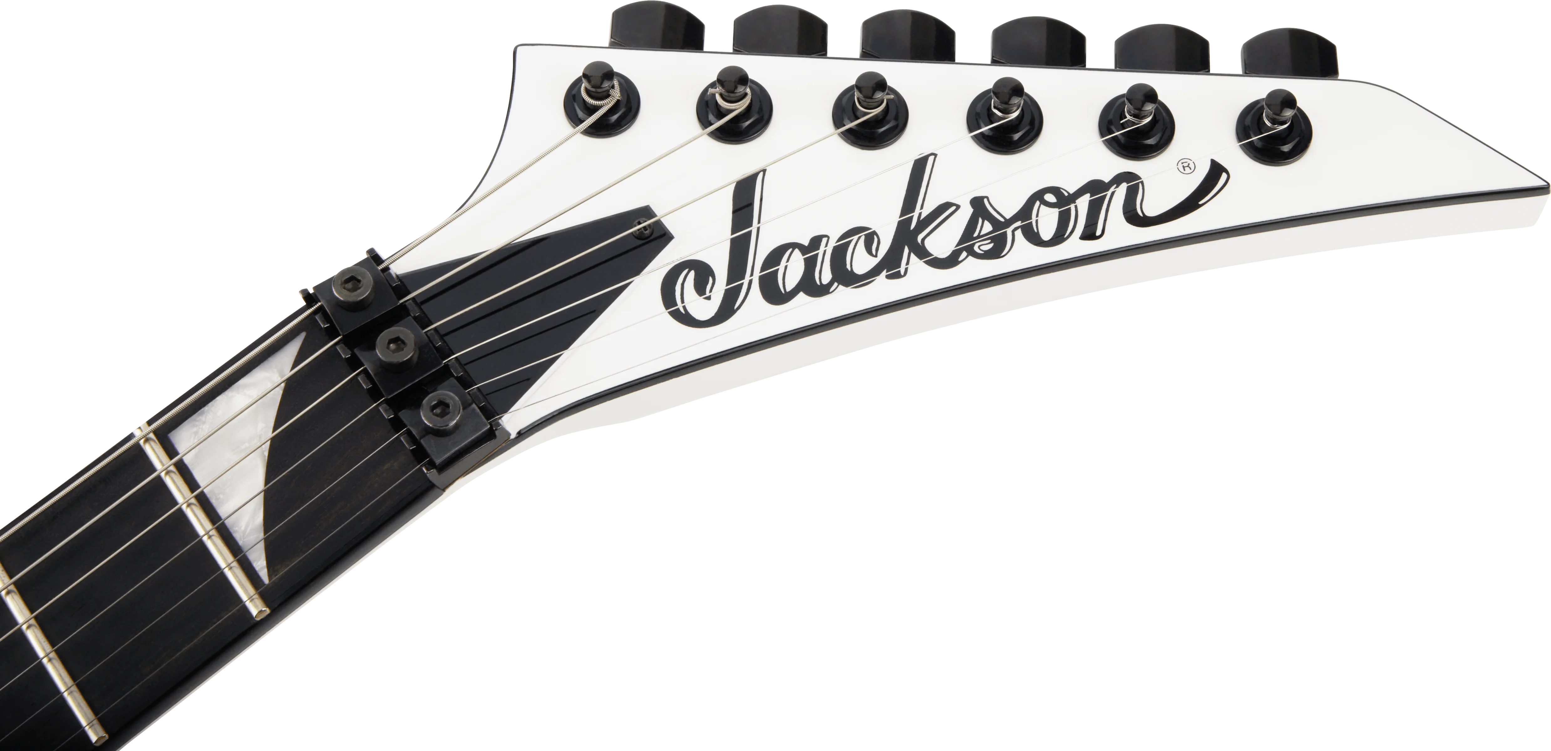 Jackson MJ Series Soloist SL2 Ebony Fingerboard Snow White - Image 8