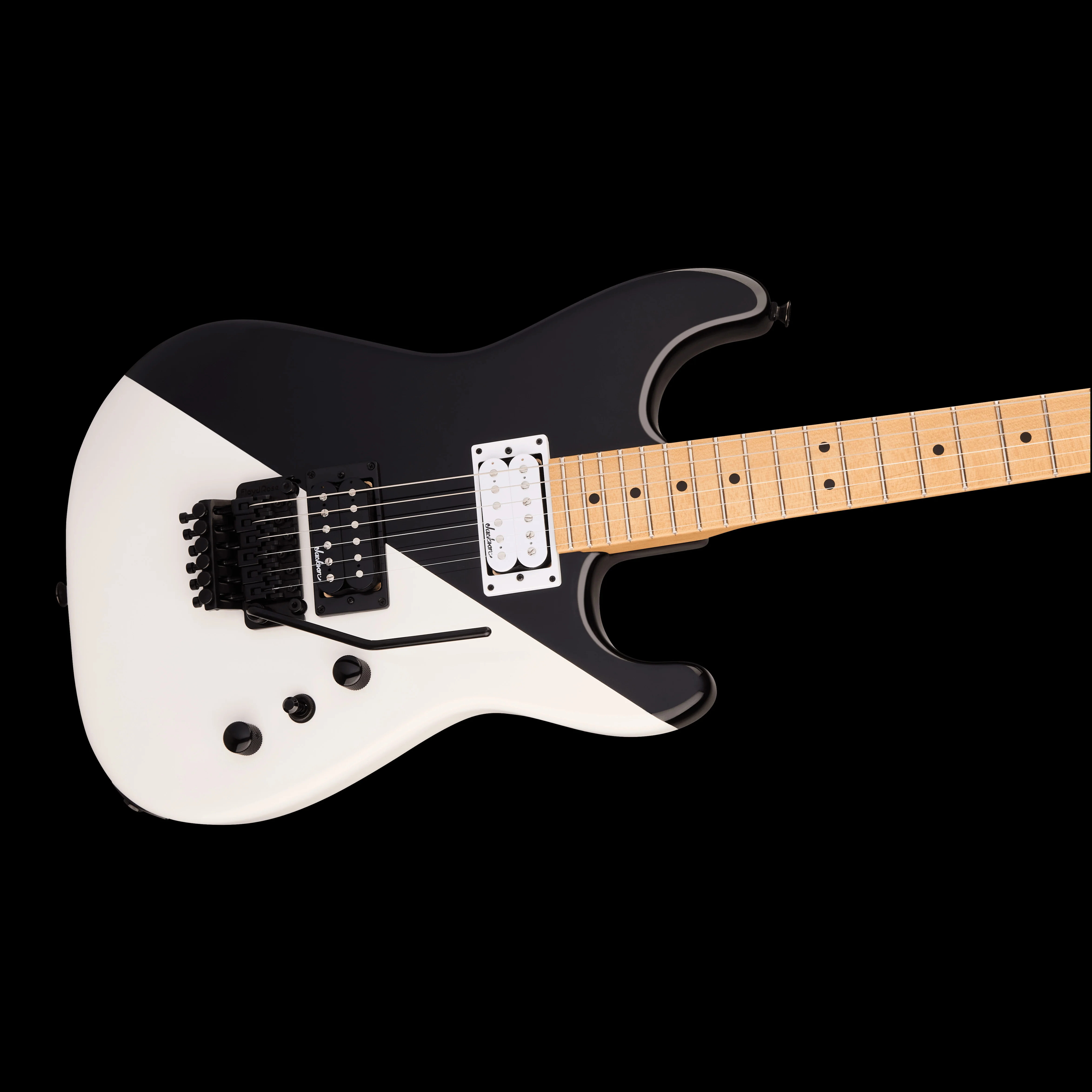 Jackson Pro Origins 1985 Limited Edition San Dimas SD1 HH Two Face with Gig Bag - Image 4