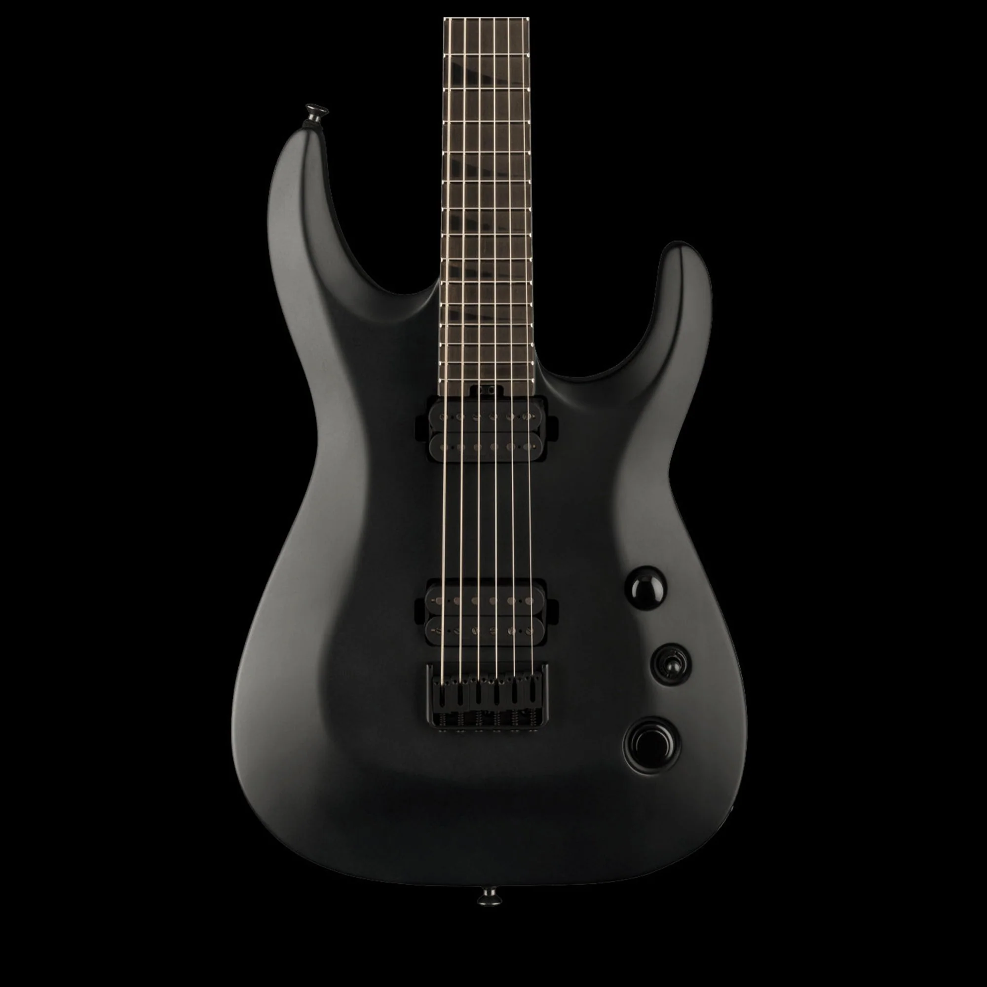 Jackson  Pro Plus XT Soloist SLAT HT6 Baritone Satin Black With Gig Bag - Serial # ICJ2406889 - Demo