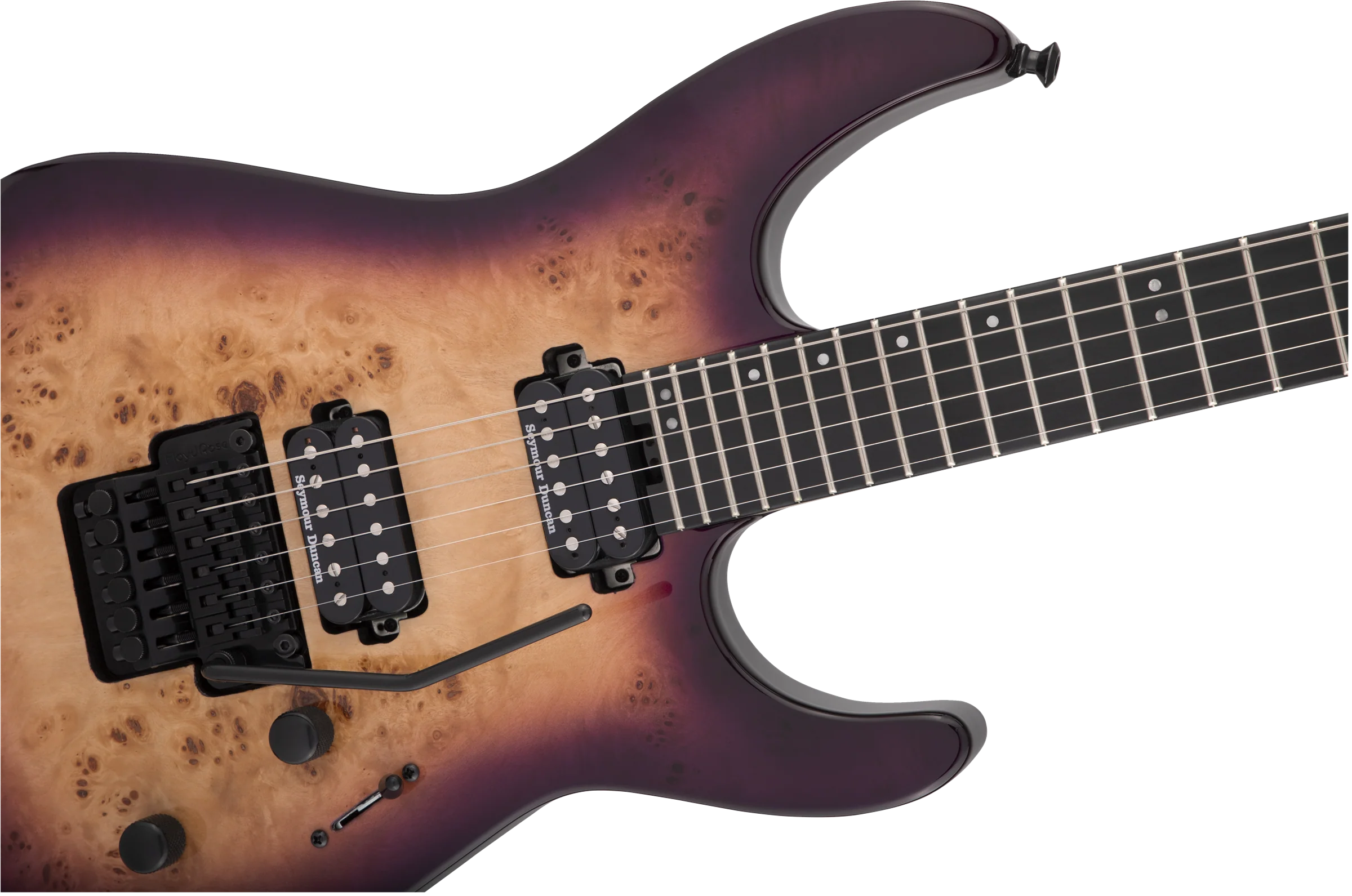 Jackson Pro Series Dinky DK2P Ebony Fingerboard Purple Sunset - Image 5