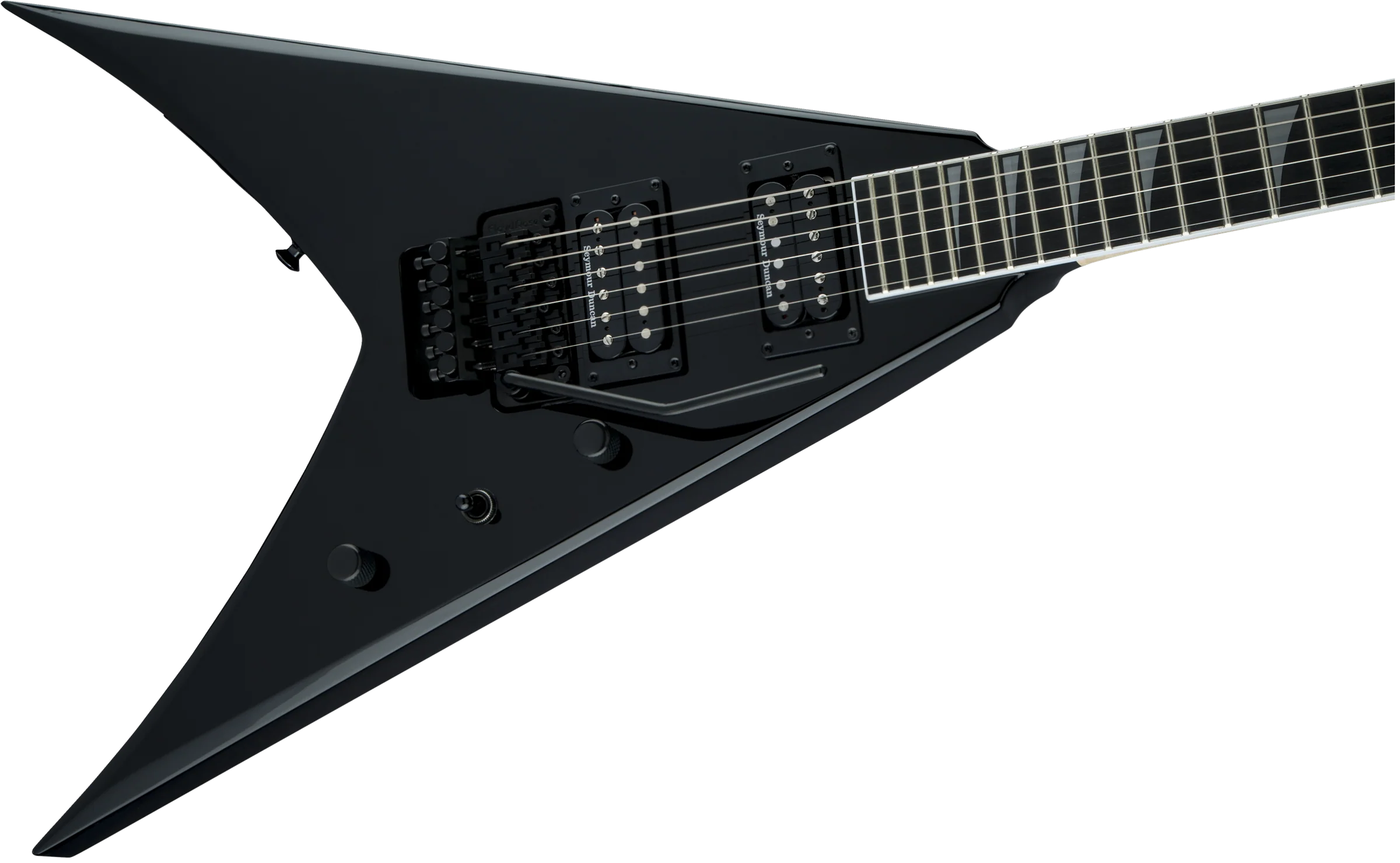 Jackson Pro Series King V KV Ebony Fingerboard Gloss Black - Image 6