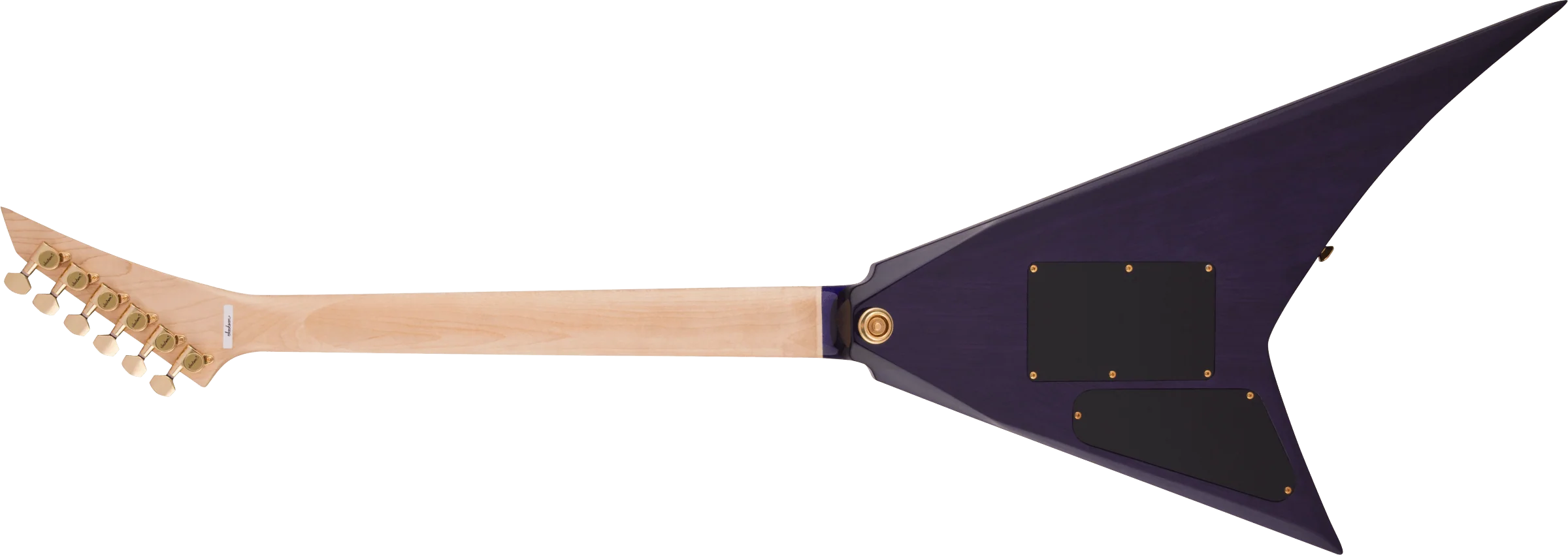Jackson Pro Series Rhoads RR24Q Ebony Fingerboard Transparent Purple - Image 8