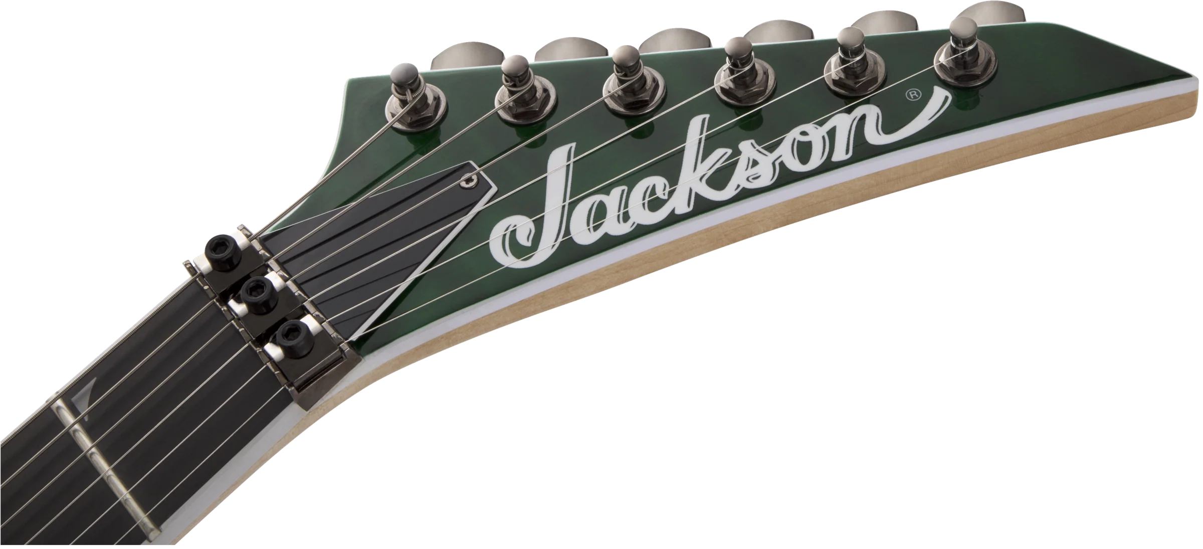 Jackson Pro Series Soloist SL2Q MAH Ebony Fingerboard Transparent Green - Image 9